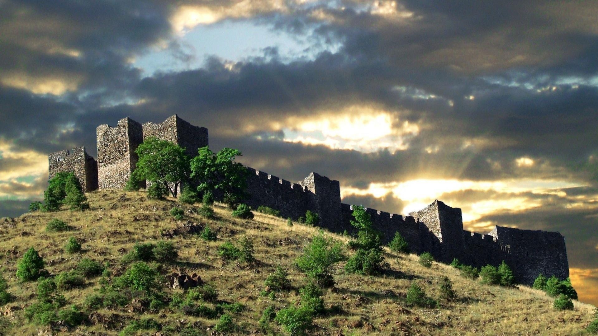 1920x1080 Castle on hill in kralijevo serbia wallpaper, Desktop