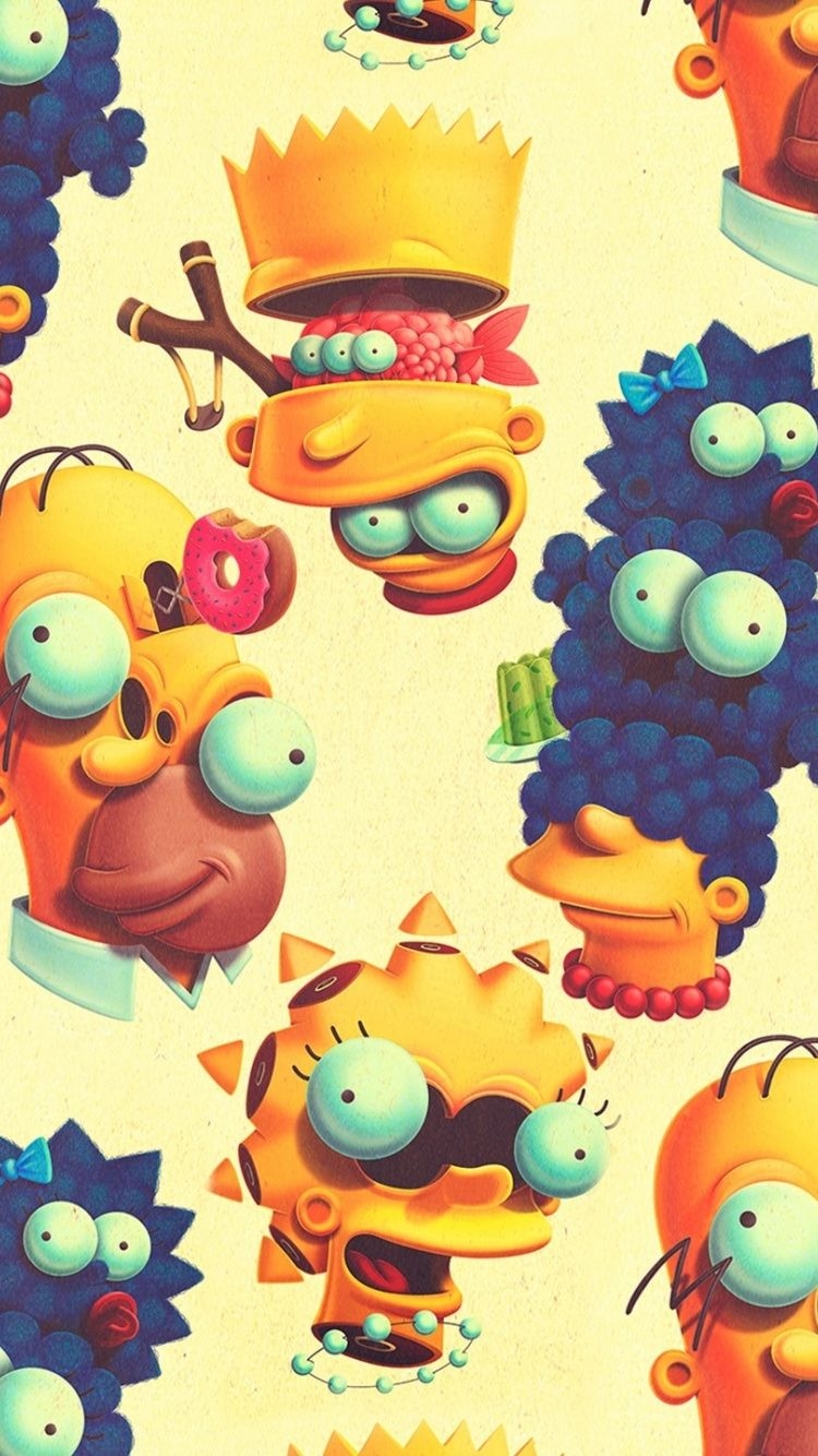 750x1340 The Simpsons Phone Wallpaper, Phone