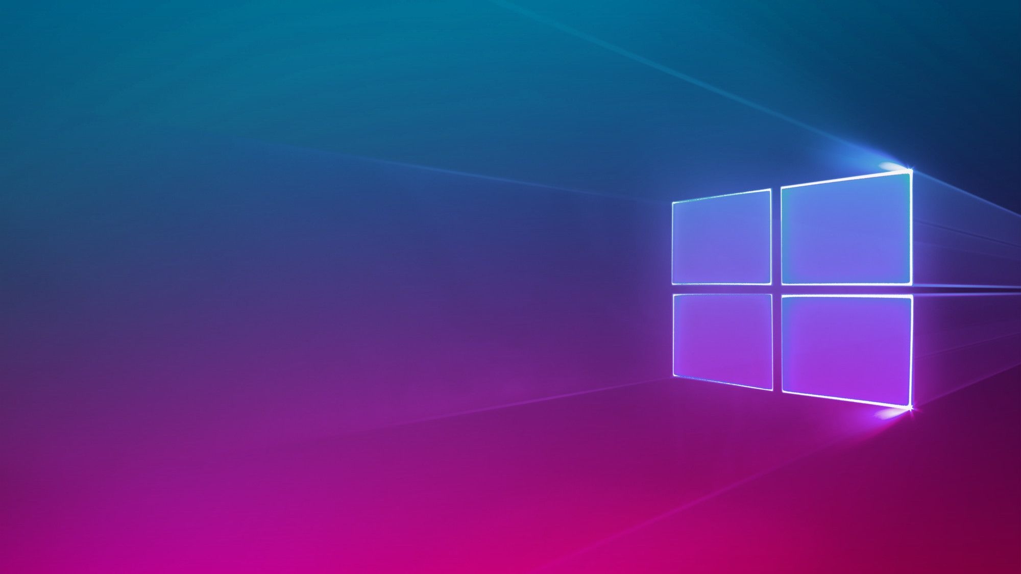 2000x1130 Purple Windows 10 Wallpaper, Desktop