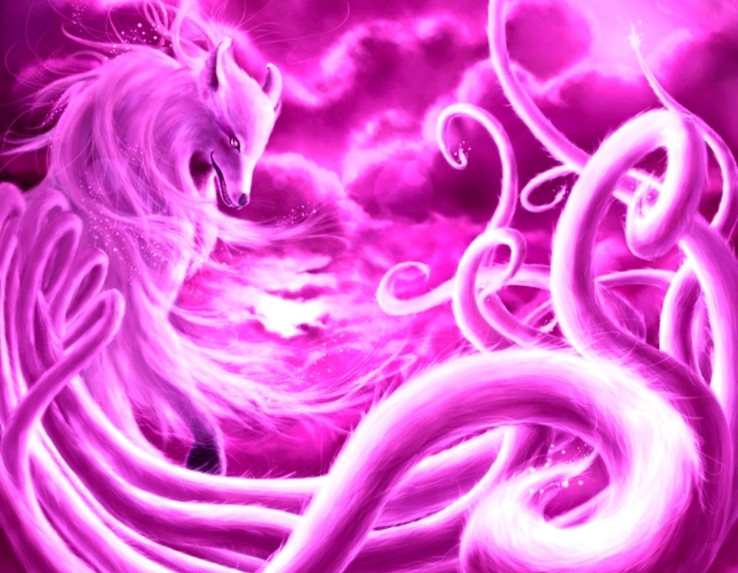 1500x1170 Pink Wolf Wallpaper Free Pink Wolf Background, Desktop