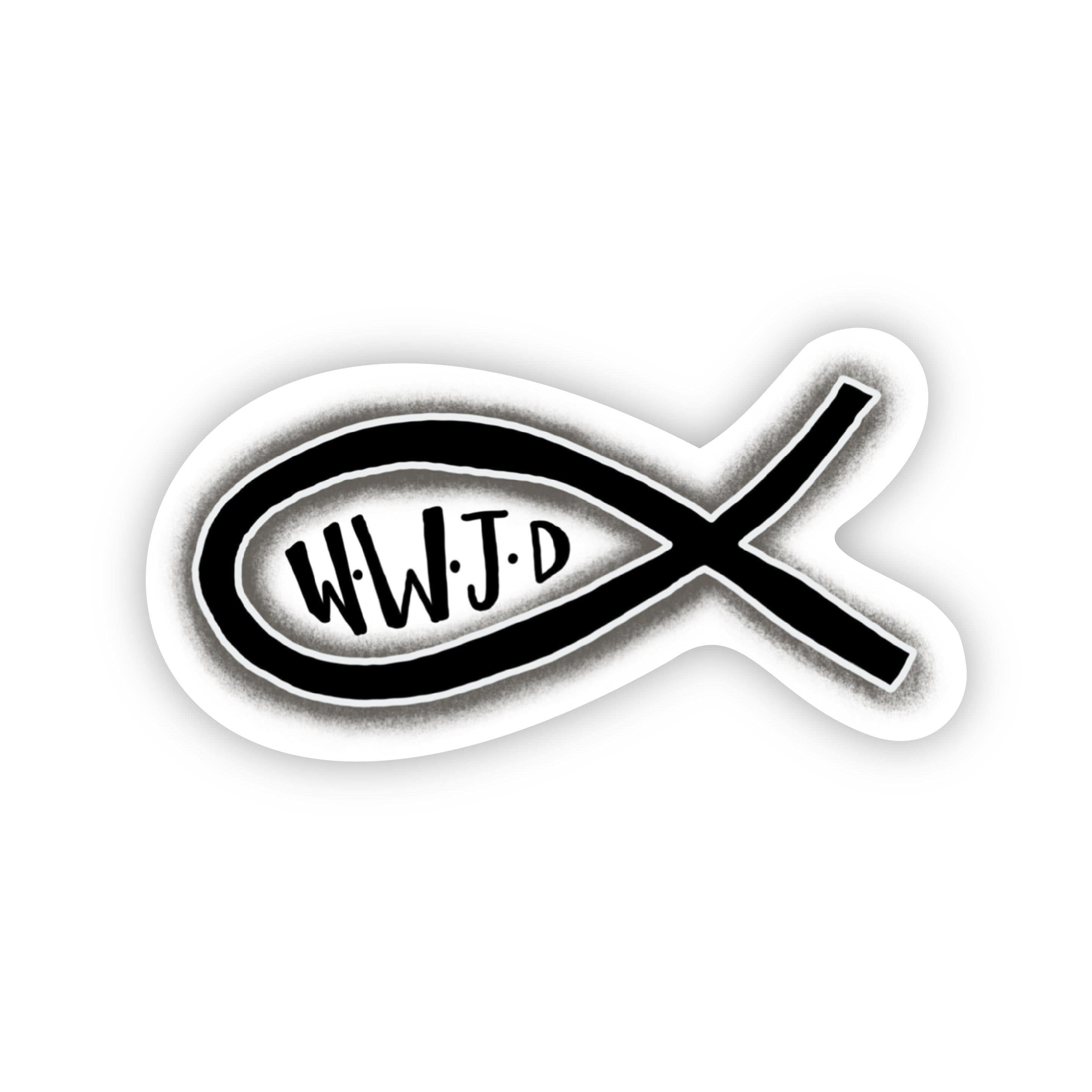 2880x2880 WWJD Sticker, Phone