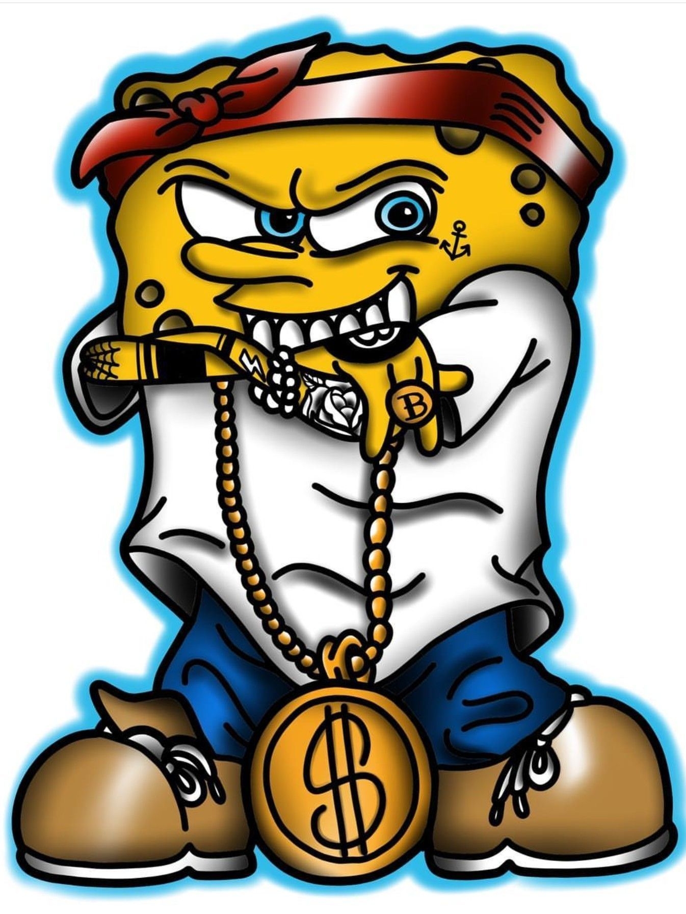 1350x1800 Gangsta Spongebob In 2019 Spongebob Spongebob Squarepants with Ghetto Spongebob Wallpaper. Cartoon wallpaper iphone, Spongebob wallpaper, Cartoon wallpaper, Phone