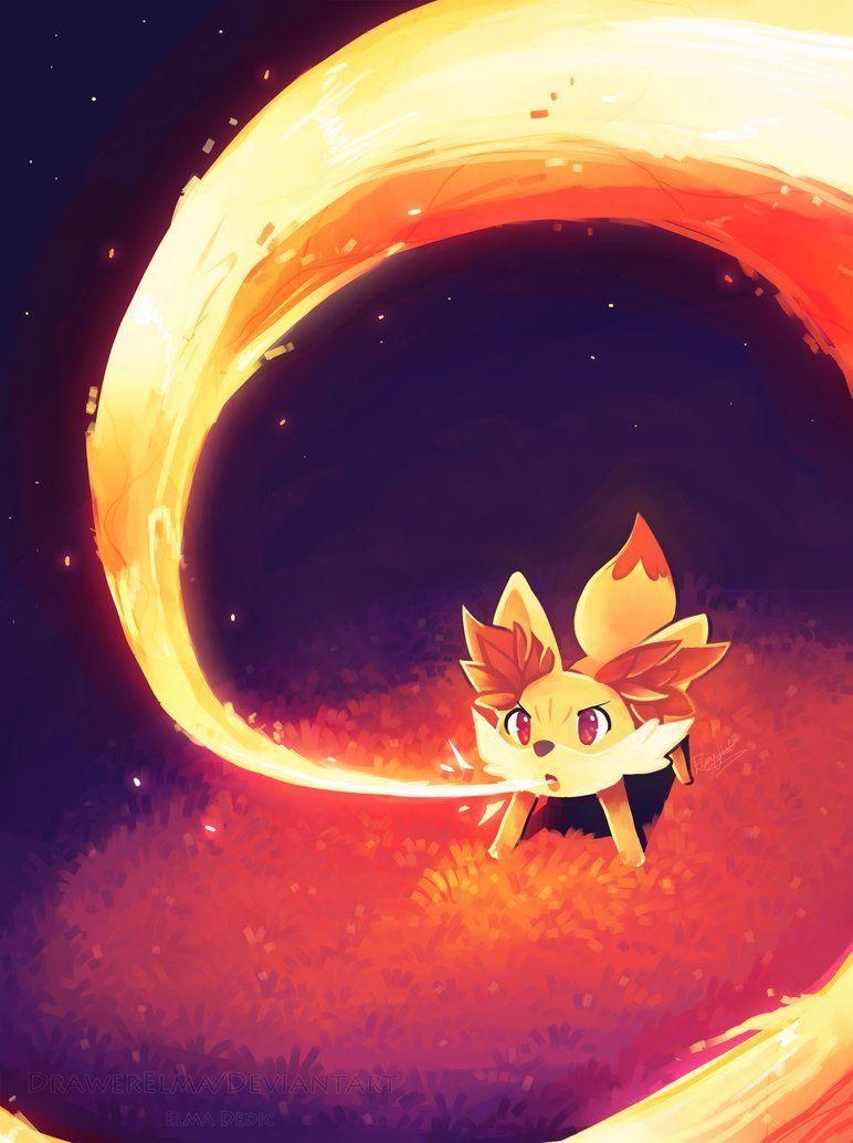 780x1040 Fennekin image Fennekin HD wallpaper and background photo, Phone