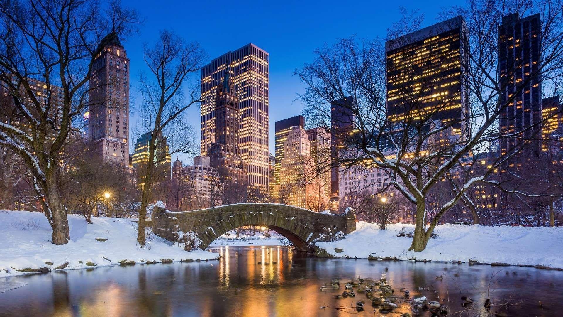 1920x1080 Best Free New York Christmas Wallpaper, Desktop