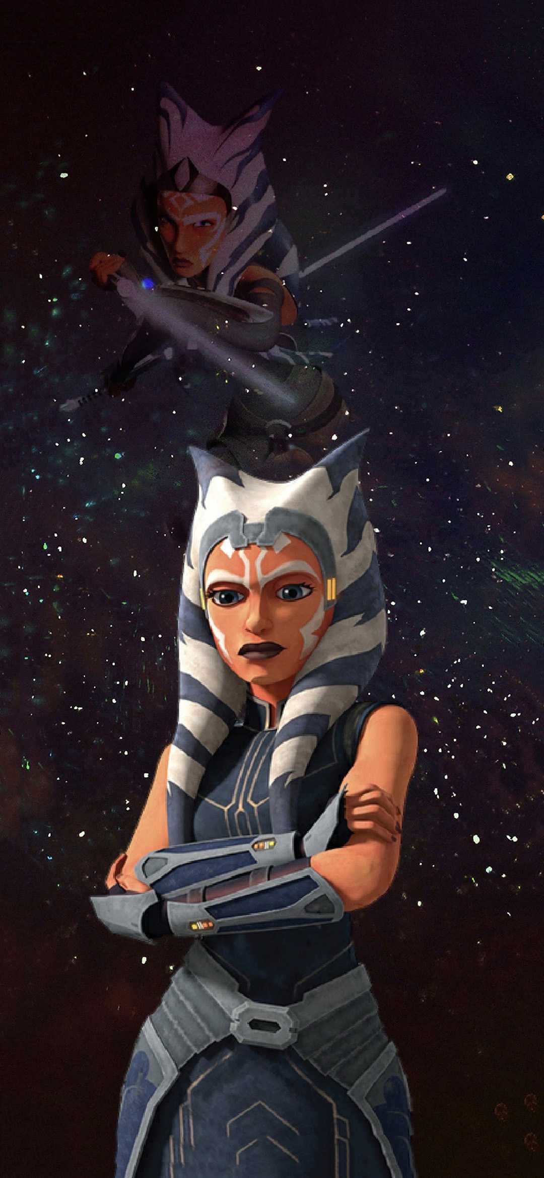 1080x2340 Ahsoka Tano Wallpaper, Phone