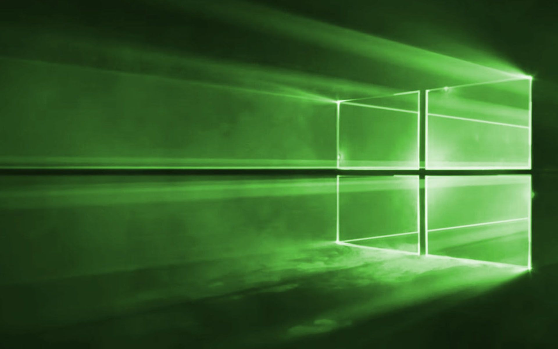 1920x1200 Windows 10 Green Wallpaper, Desktop