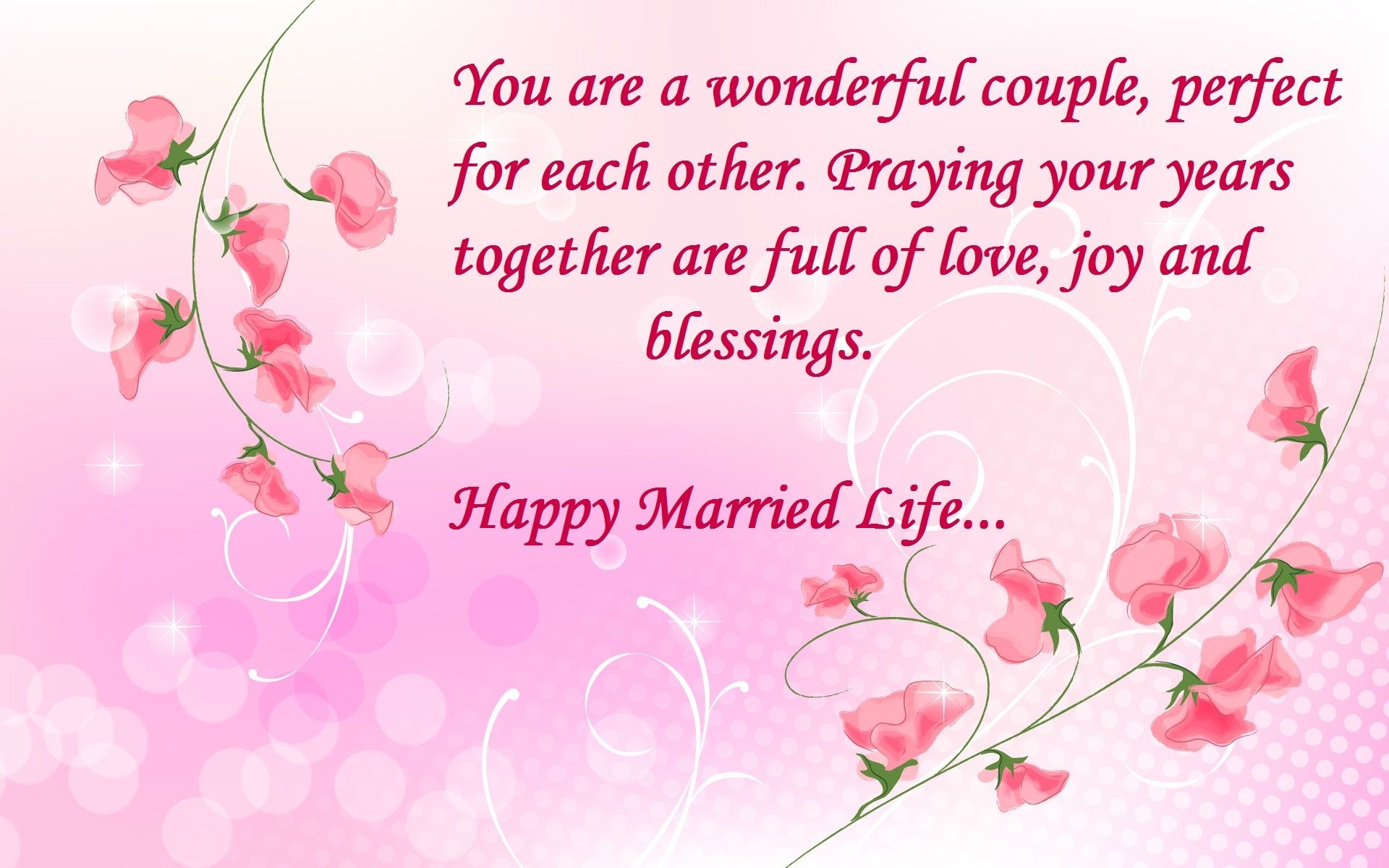 1920x1200 Beautiful Wedding Wishes HD Image & Picture free download, Desktop