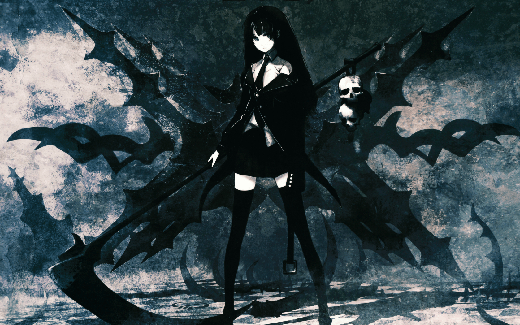 1680x1050 Black demon anime wallpaper and image, picture, photo, Desktop