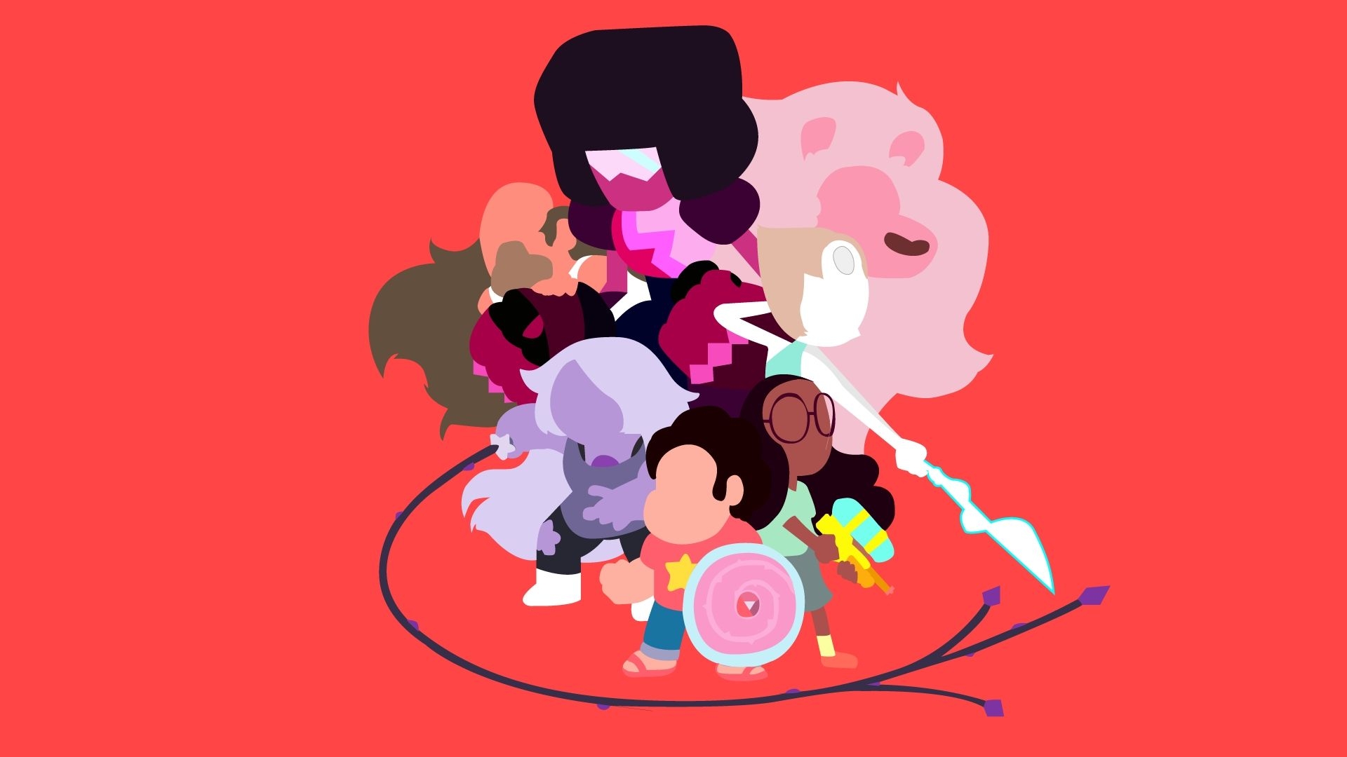 1920x1080 Most Popular Steven Universe Minimalist Wallpaper FULL HD 1080p, Desktop