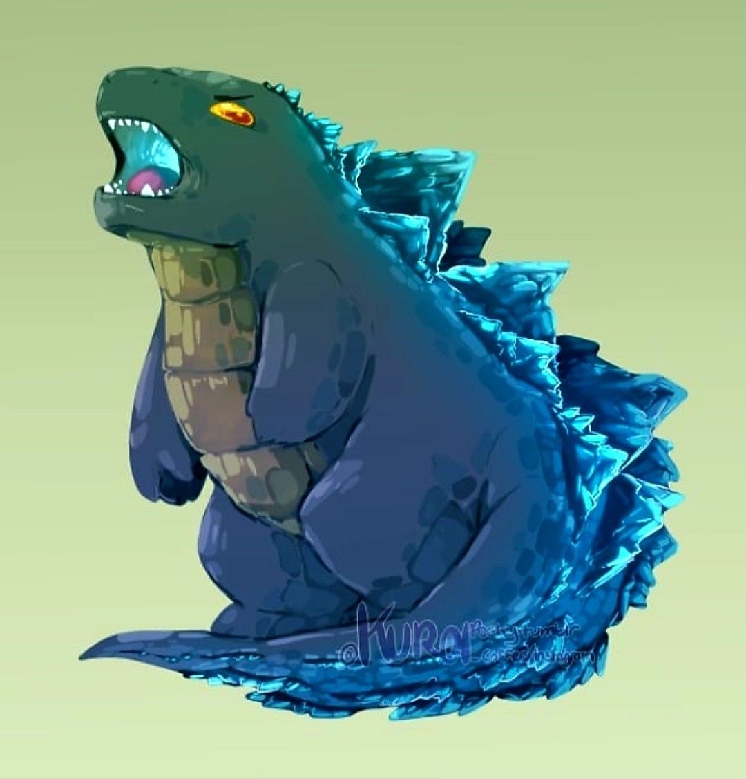 1080x1130 Cute Godzilla Wallpaper Free Cute Godzilla Background, Phone