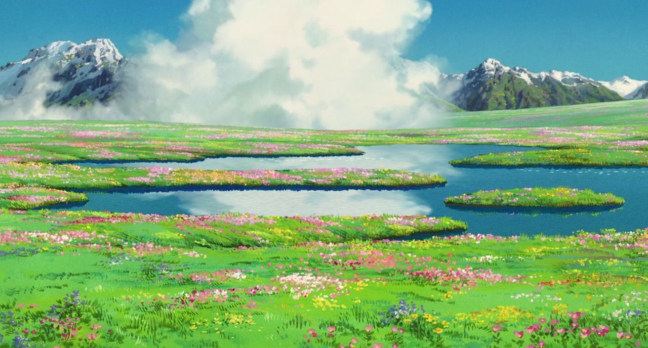 1280x690 Studio Ghibli Scenery Wallpaper Free Studio Ghibli Scenery Background, Desktop