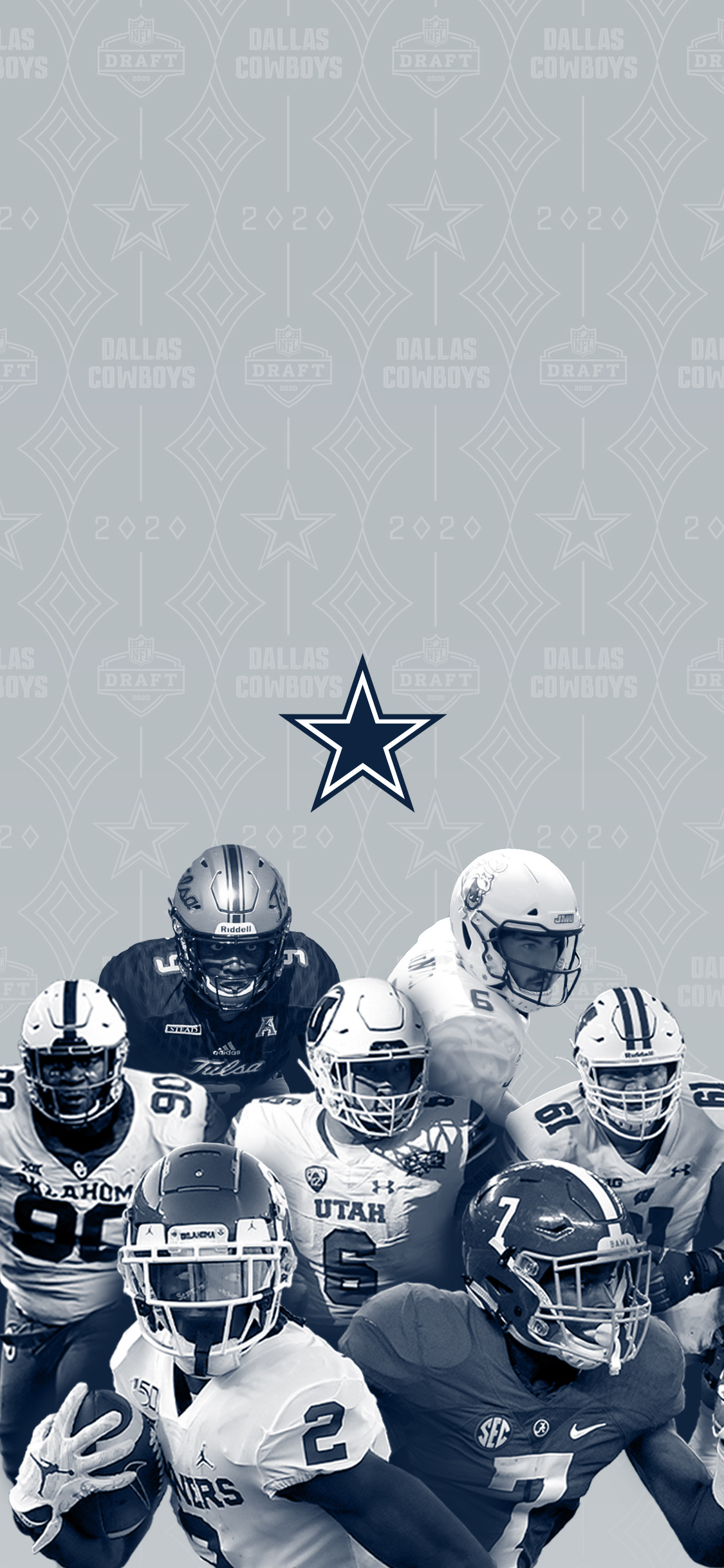 1130x2440 Dallas Cowboys - #EarnTheStar, Phone