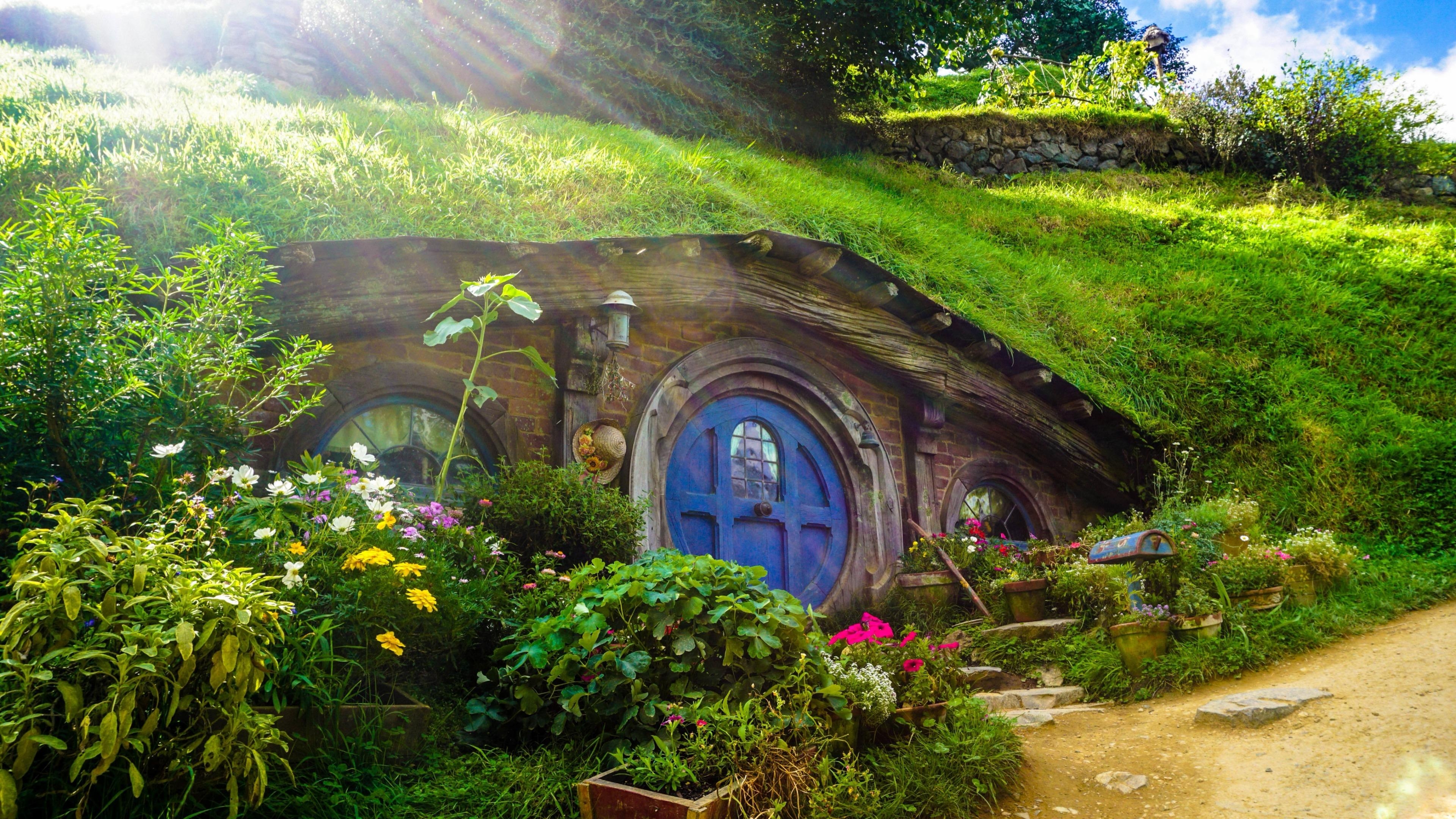 3840x2160 Hobbiton Movie Set (Matamata, New Zealand) Wallpaper. Wallpaper, Desktop