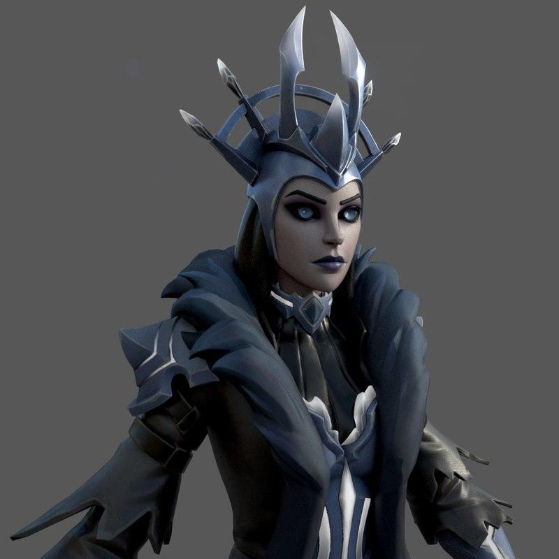 800x800 The Ice Queen Fortnite wallpaper, Phone