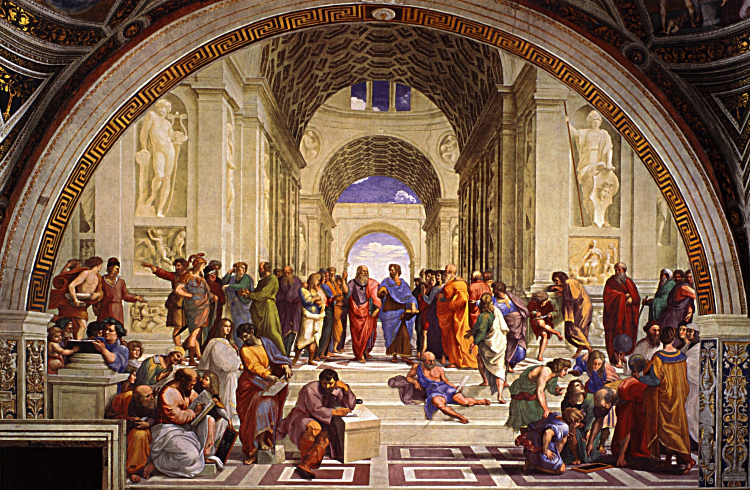 2530x1650 Athens School paintings, Desktop