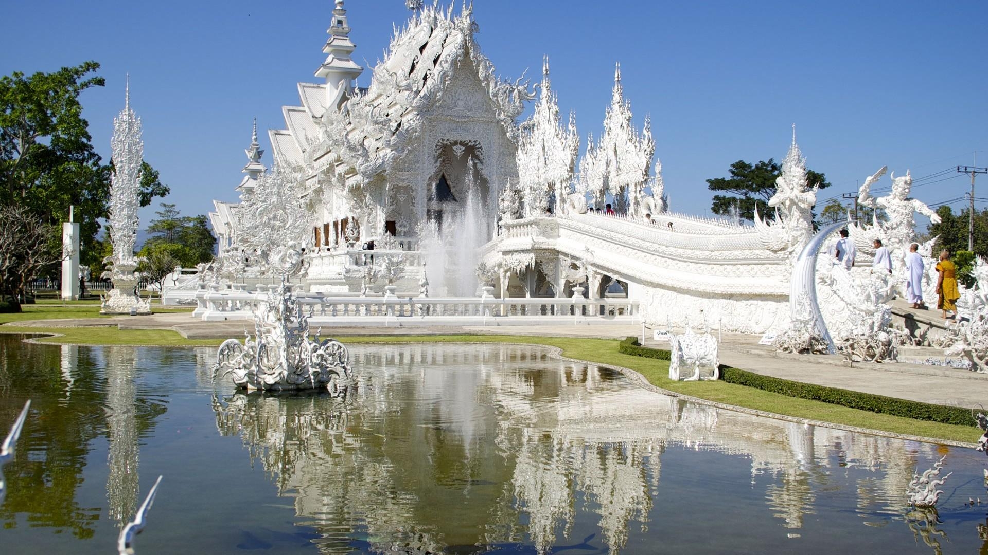 1920x1080 Wat Rong Khun Thailand Wallpaper, Desktop