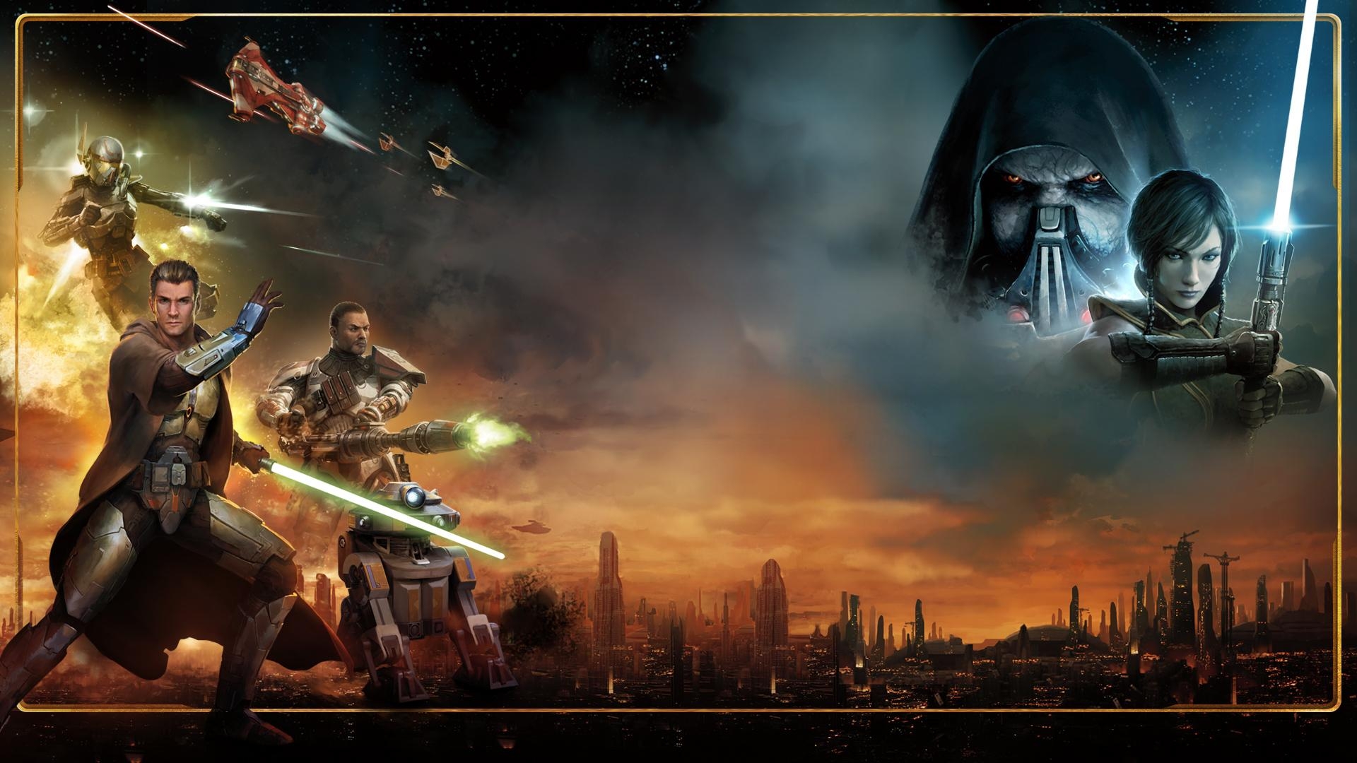 1920x1080 Wallpaper Blink Wars: Knights of the Old Republic HD, Desktop