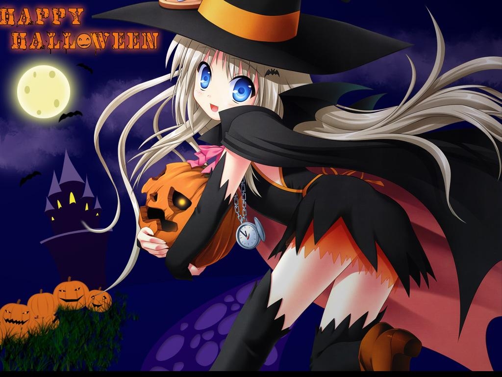 1030x770 Anime Halloween Wallpaper, Desktop