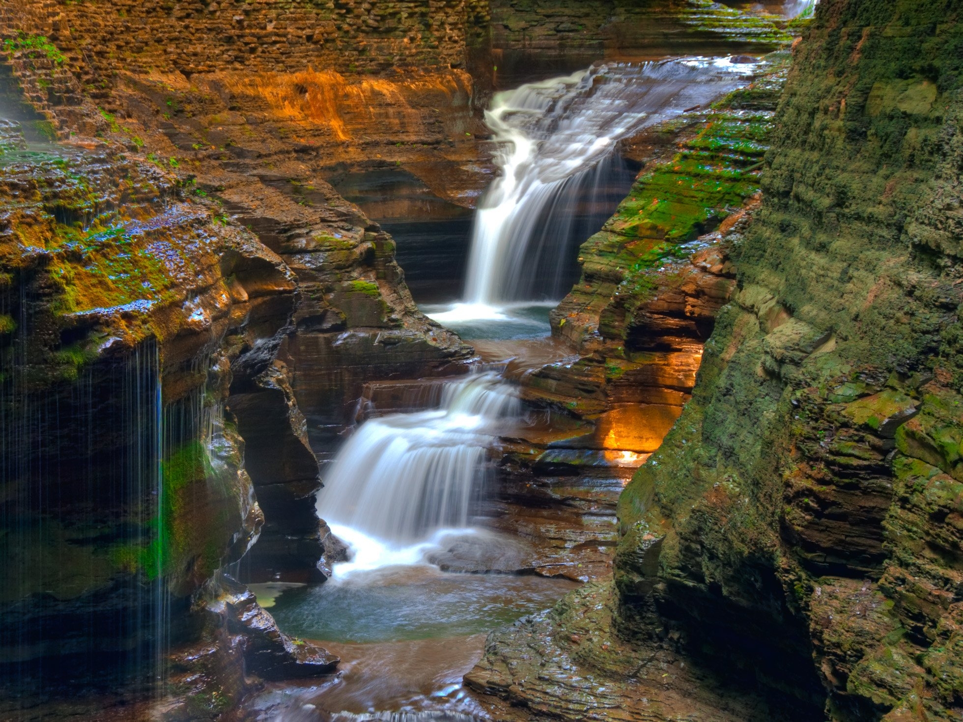 1960x1470 Watkin Glens State Park N.Y. HD Wallpaper. Background Image, Desktop