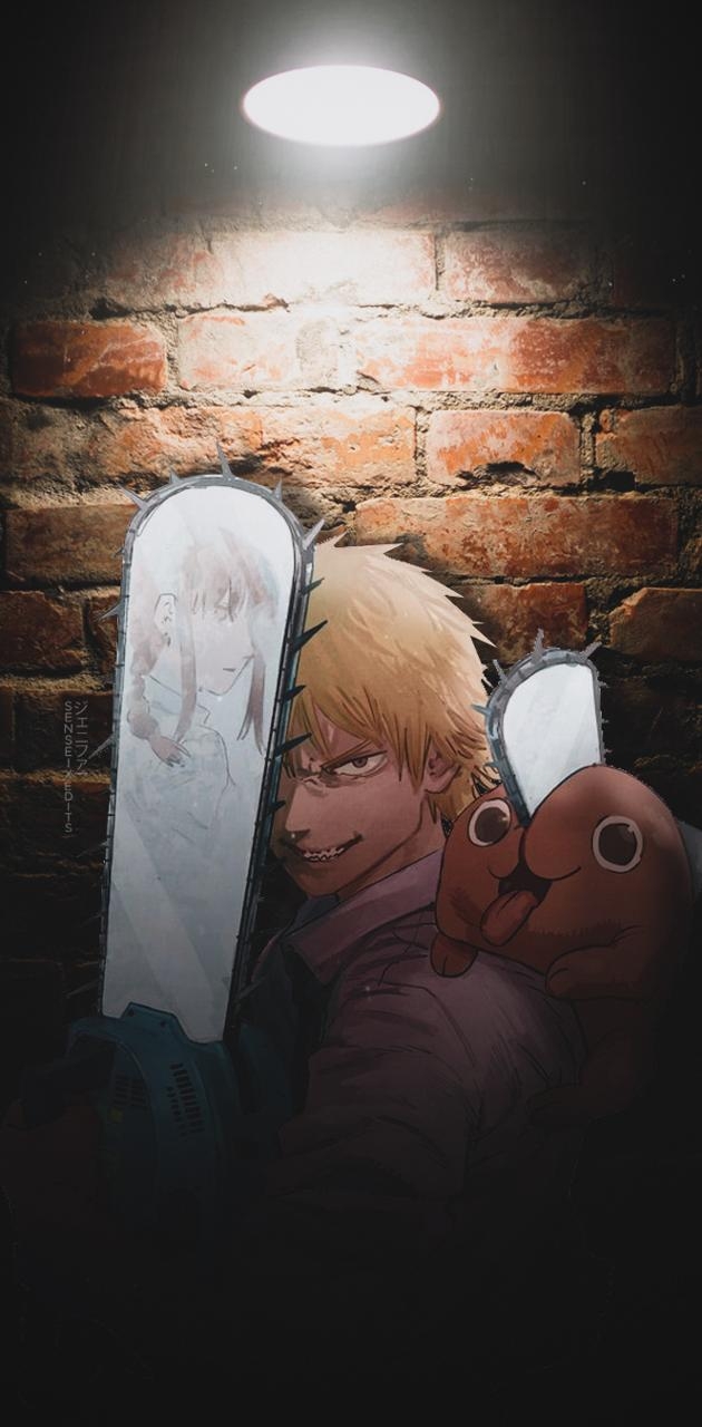 630x1280 Denji wallpaper, Phone