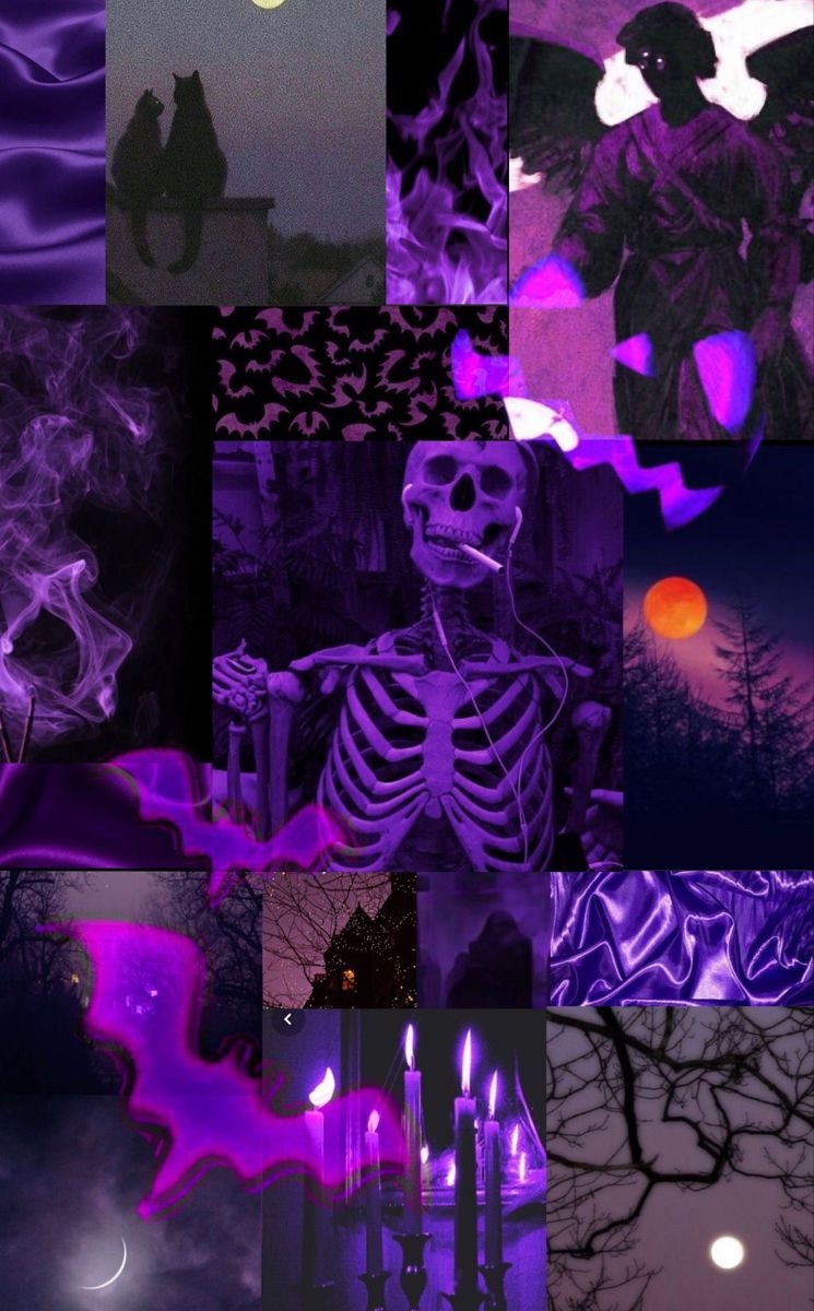 750x1200 Purple Halloween aesthetic wallpaper. Halloween wallpaper iphone, Purple halloween, Halloween wallpaper, Phone