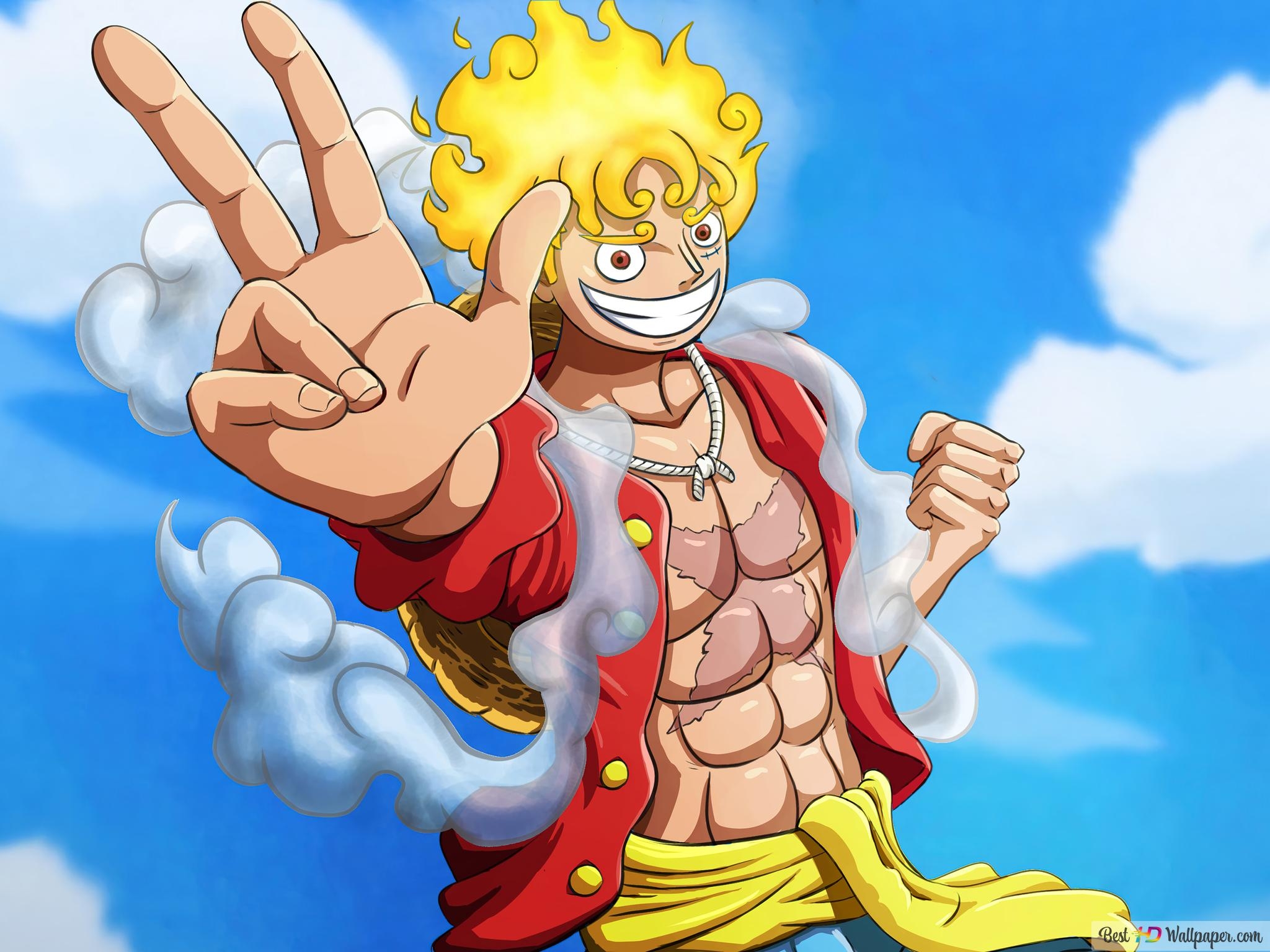 2050x1540 Luffy Gear 5 4K wallpaper download, Desktop