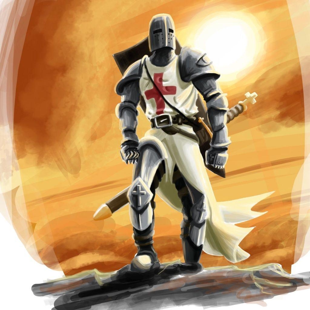 1030x1030 Templar knight Wallpaper, Phone