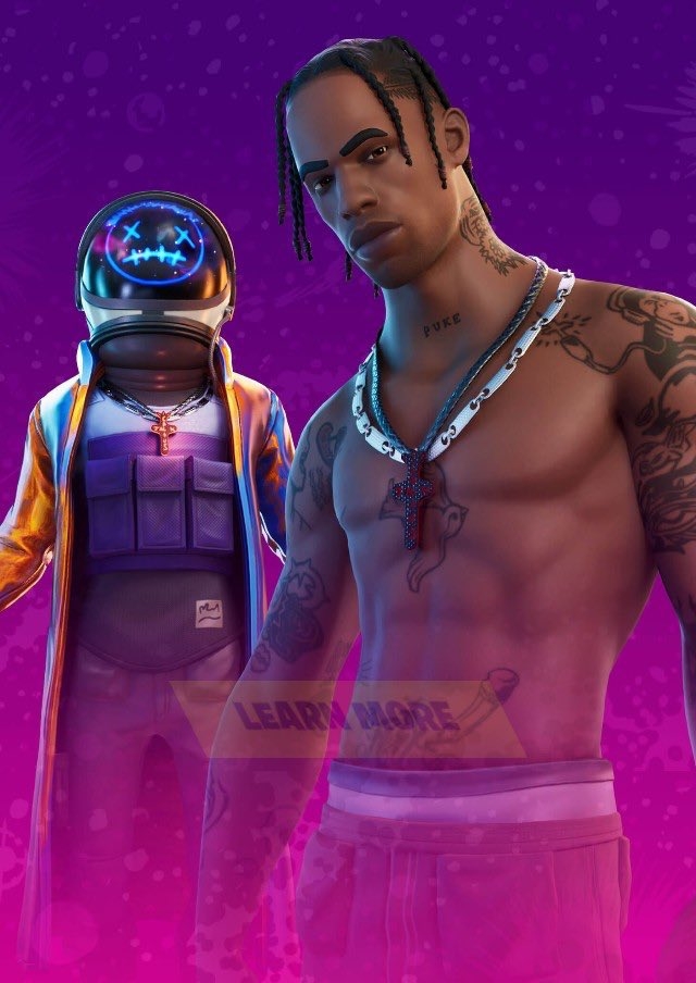 640x910 Travis Scott Fortnite wallpaper, Phone