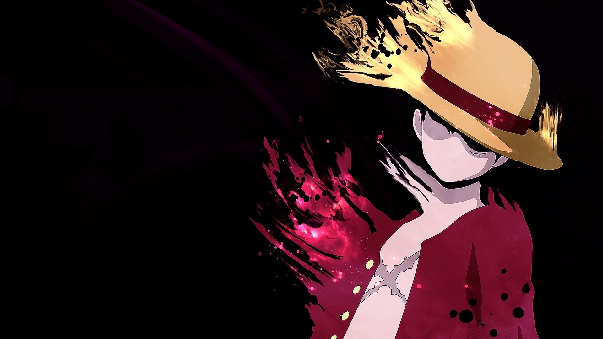 1920x1080 Luffy Minimalist One Piece Wallpaper 21947 Designer Wall, Desktop