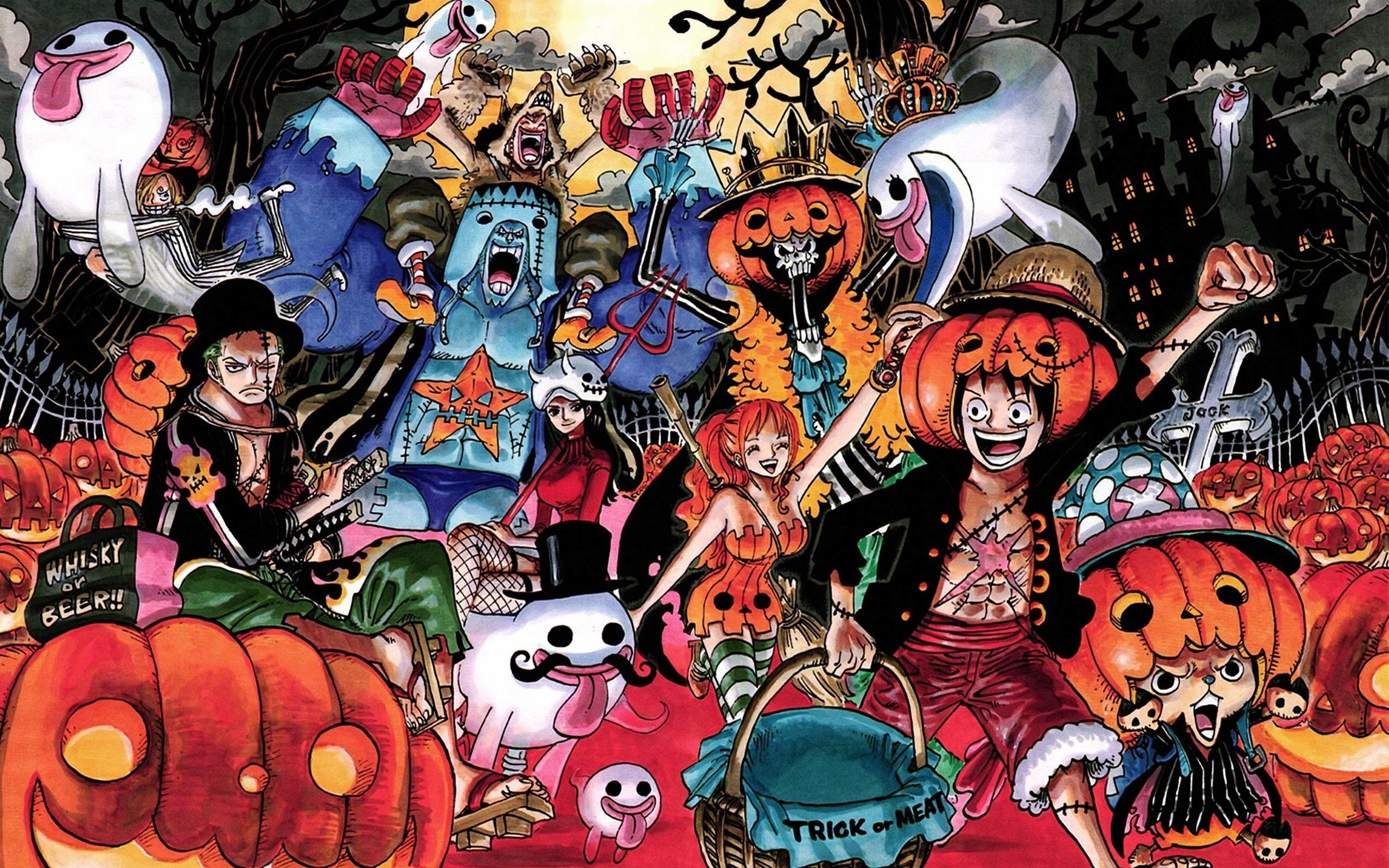 2560x1600 One Piece Halloween Wallpaper Free One Piece Halloween Background, Desktop