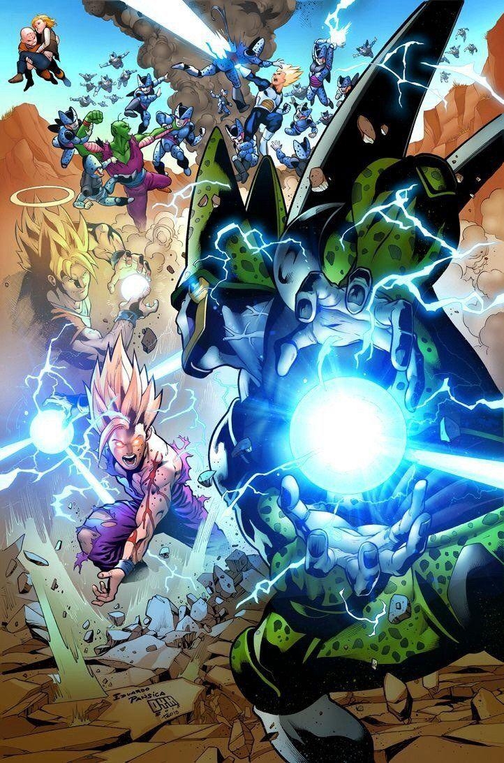 730x1100 Gohan vs cell ideas. Dragon ball, Goku vs, Phone