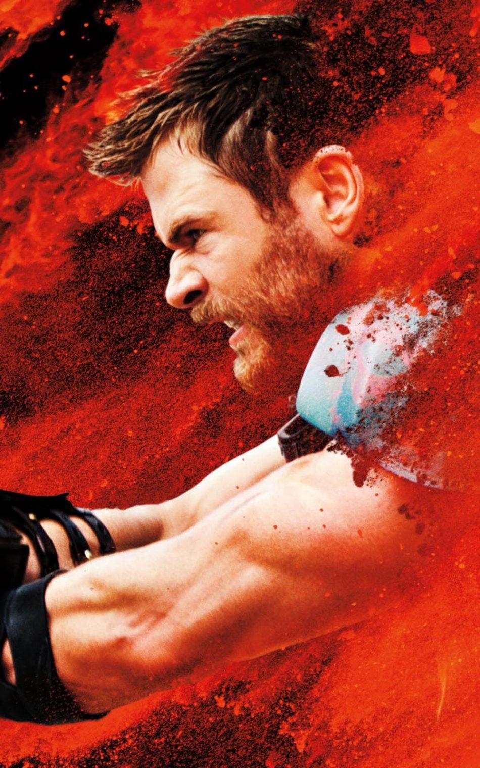 950x1520 Chris Hemsworth In Thor Ragnarok Movie Free 4K Ultra HD Mobile, Phone