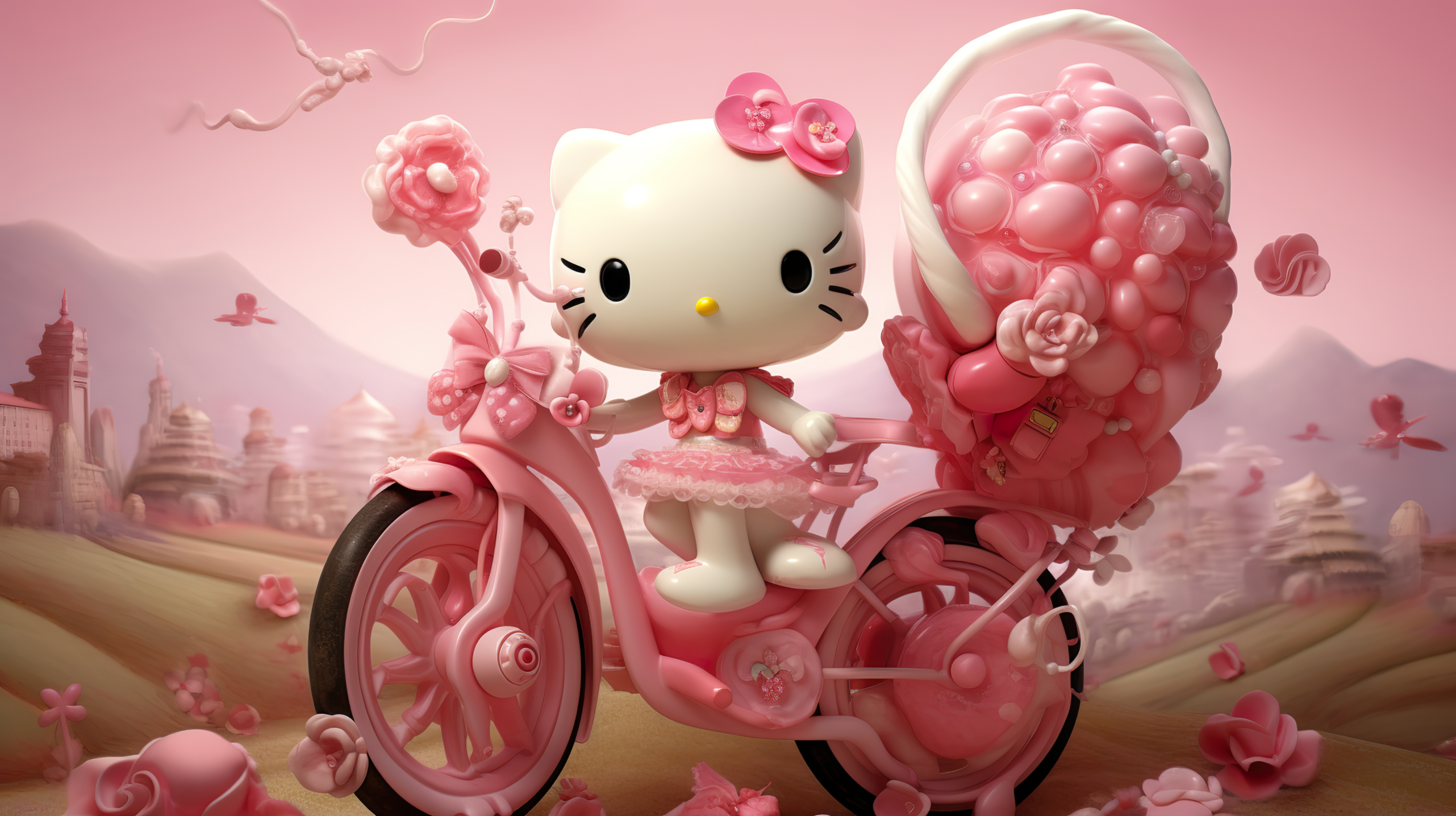 2570x1440 Anime Hello Kitty HD Wallpaper and Background, Desktop