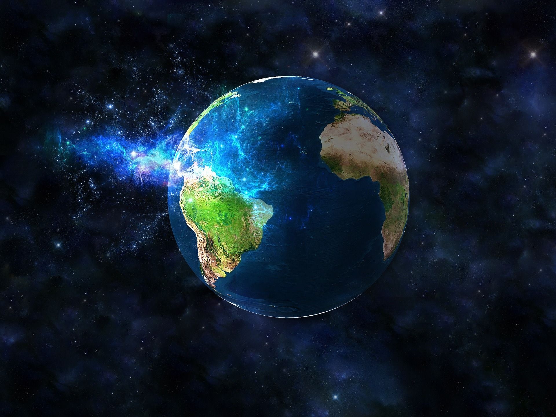 1920x1440 3D Earth Wallpaper Free 3D Earth Background, Desktop