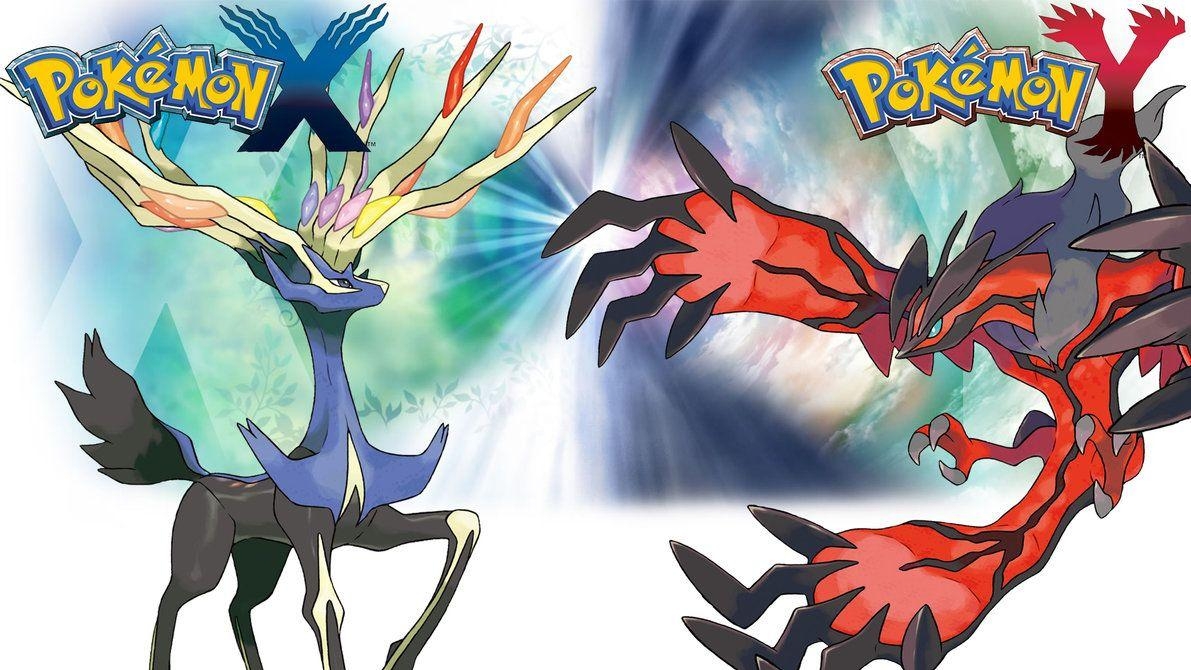 1200x670 Pokemon X Y and Yveltal, Desktop