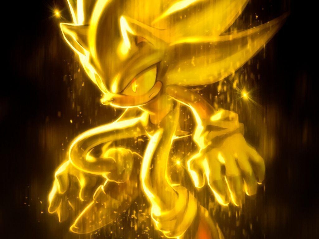 1030x770 Wallpaper For > Dark Super Sonic Wallpaper, Desktop