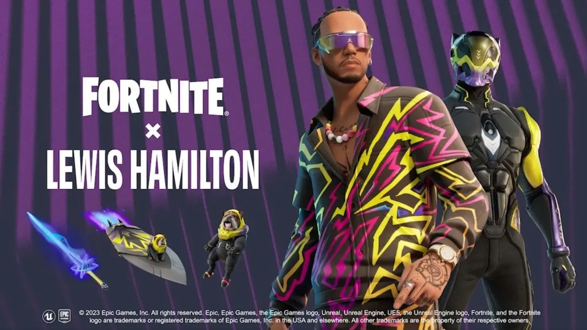 1200x680 Lewis Hamilton Fortnite wallpaper, Desktop