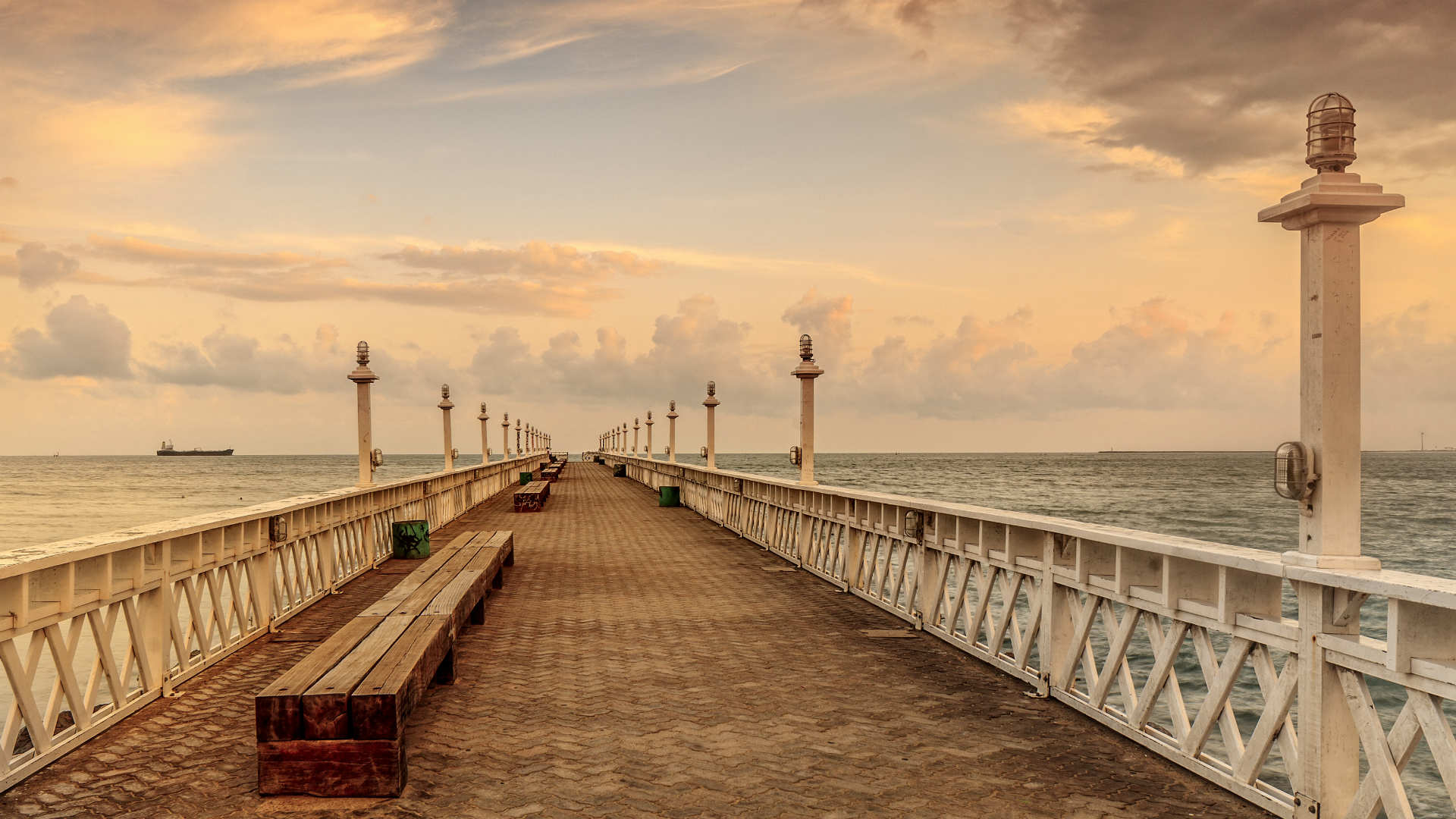 1920x1080 Fortaleza Pier, Desktop