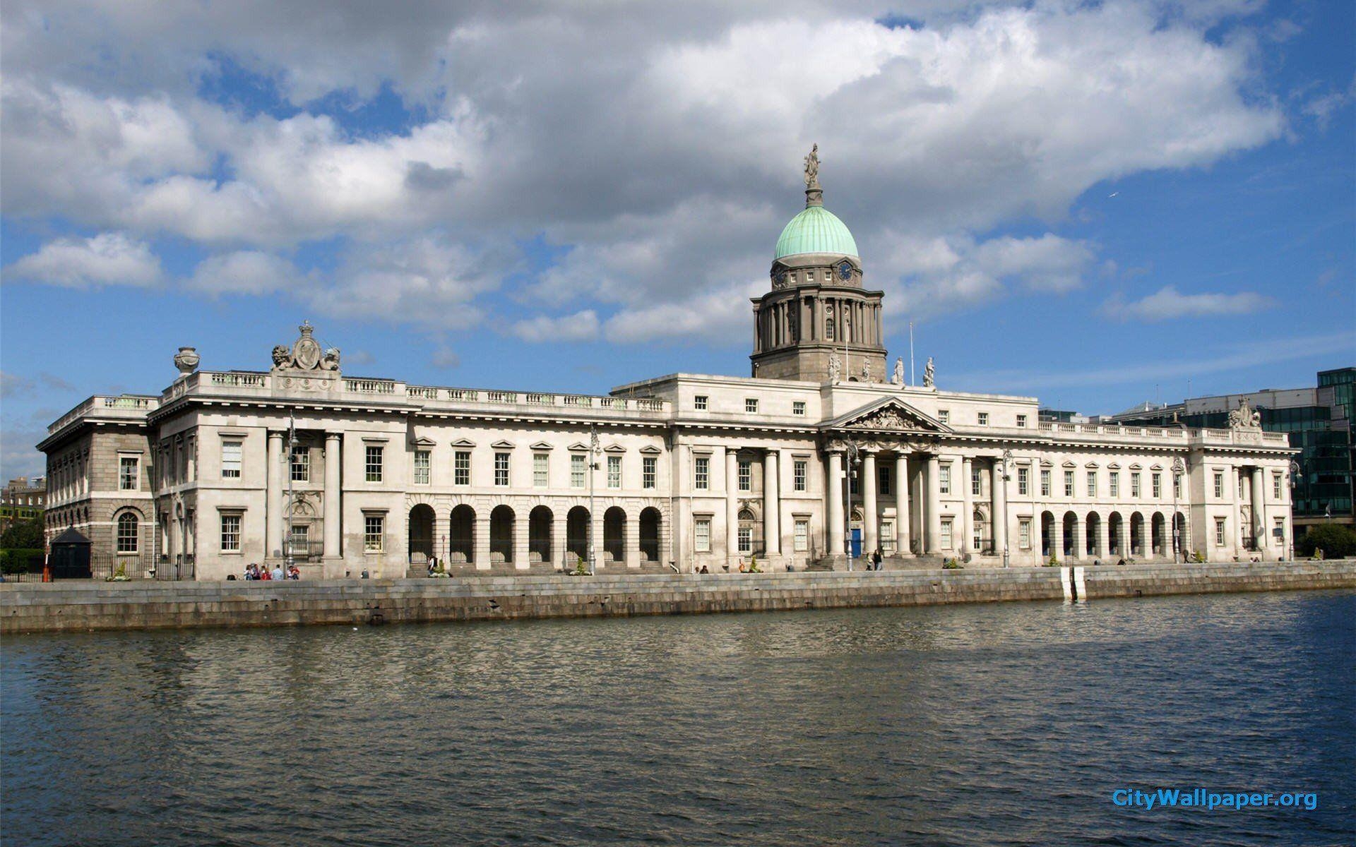 1920x1200 Custom House Dublin Wallpaper, Desktop