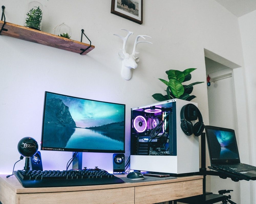 1000x800 Gaming Pc Setup Picture. Download Free Image, Desktop