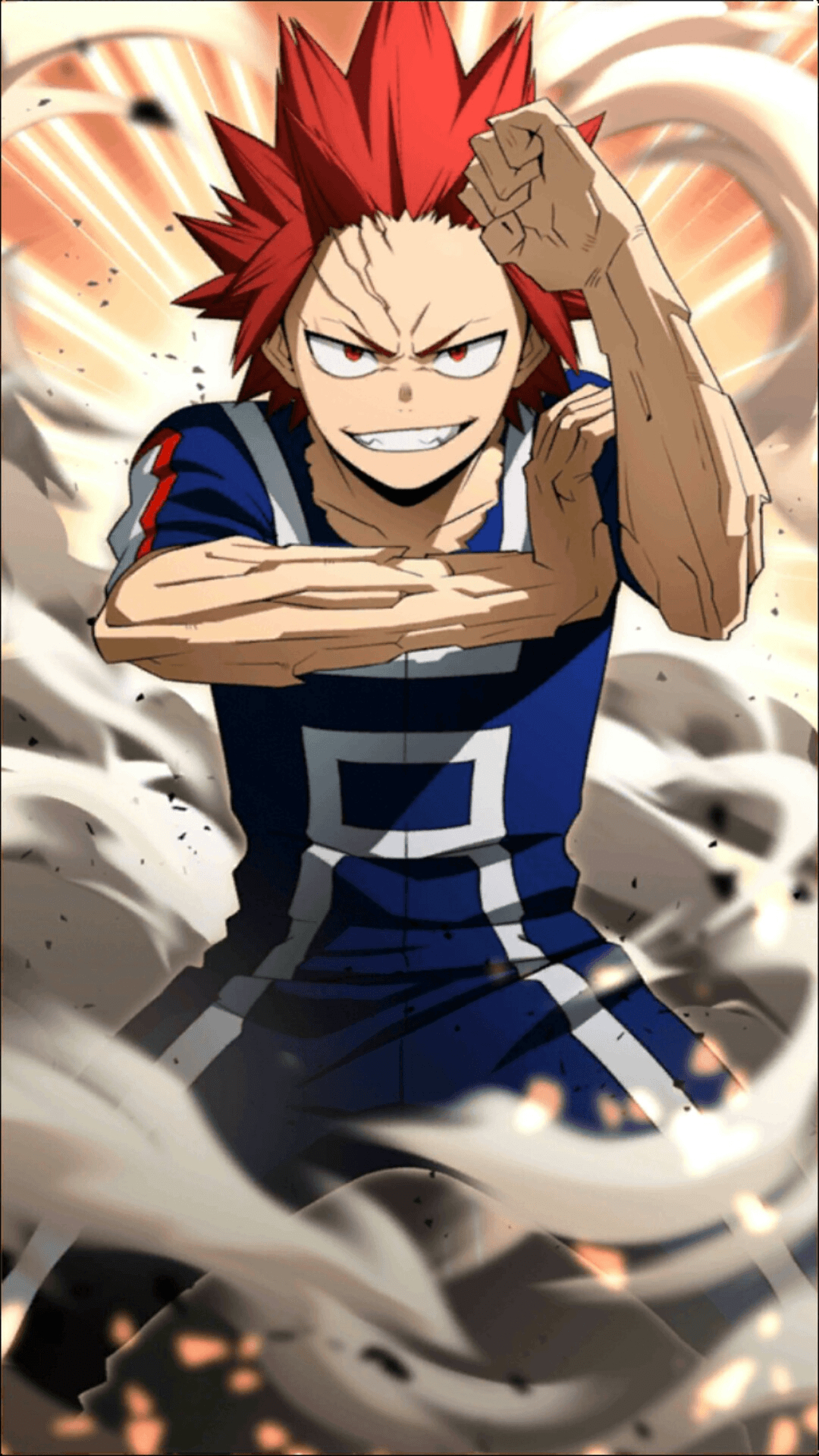 1080x1920 Eijiro Kirishima Character Art 5 Smash Tap.png. Boku no, Phone