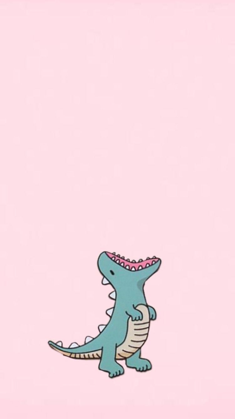 750x1340 Cute Dinosaur Wallpaper, Phone