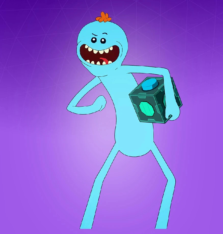 880x920 Mr. Meeseeks Fortnite wallpaper, Phone