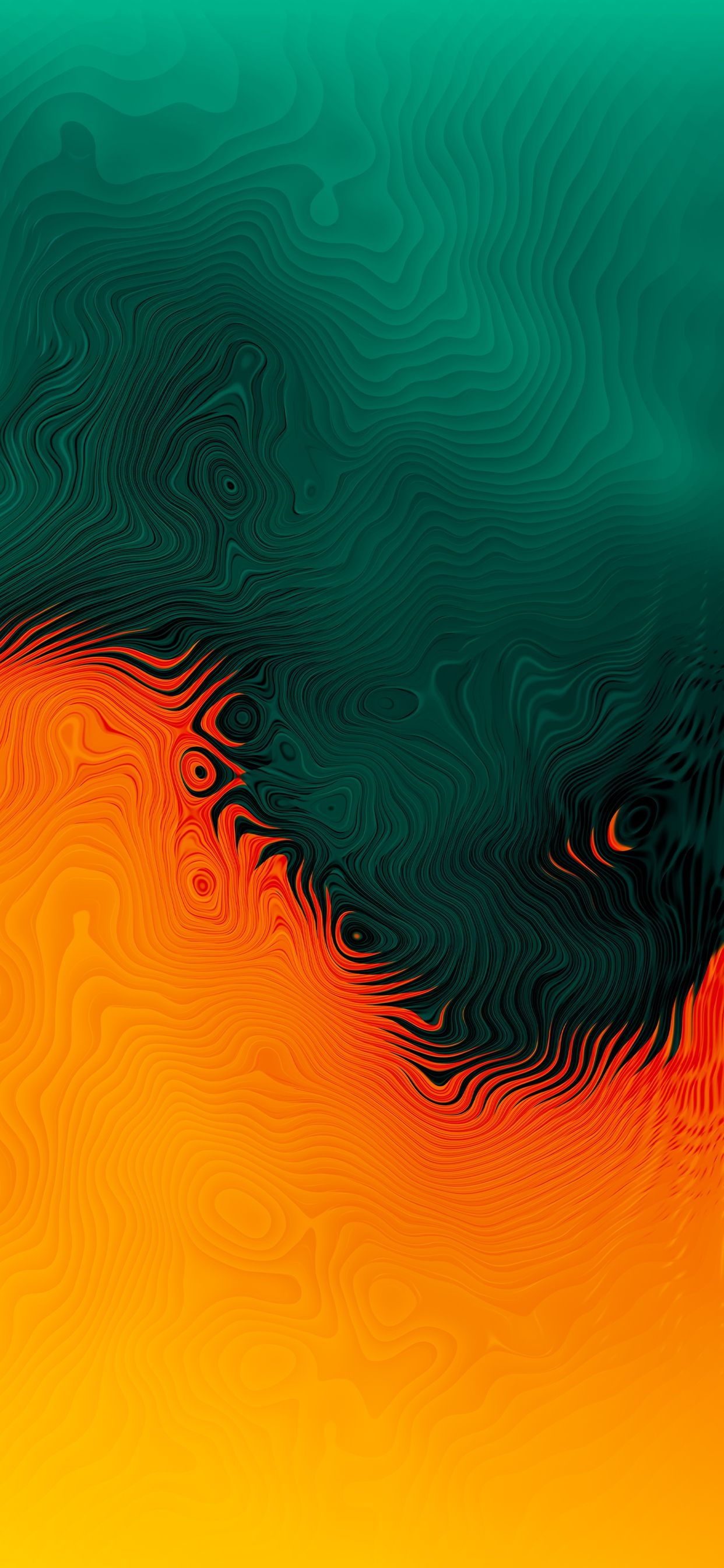 1250x2690 Orange Green Abstract 4k iPhone XS MAX HD 4k Wallpaper, Image, Background, Photo and Picture, Phone