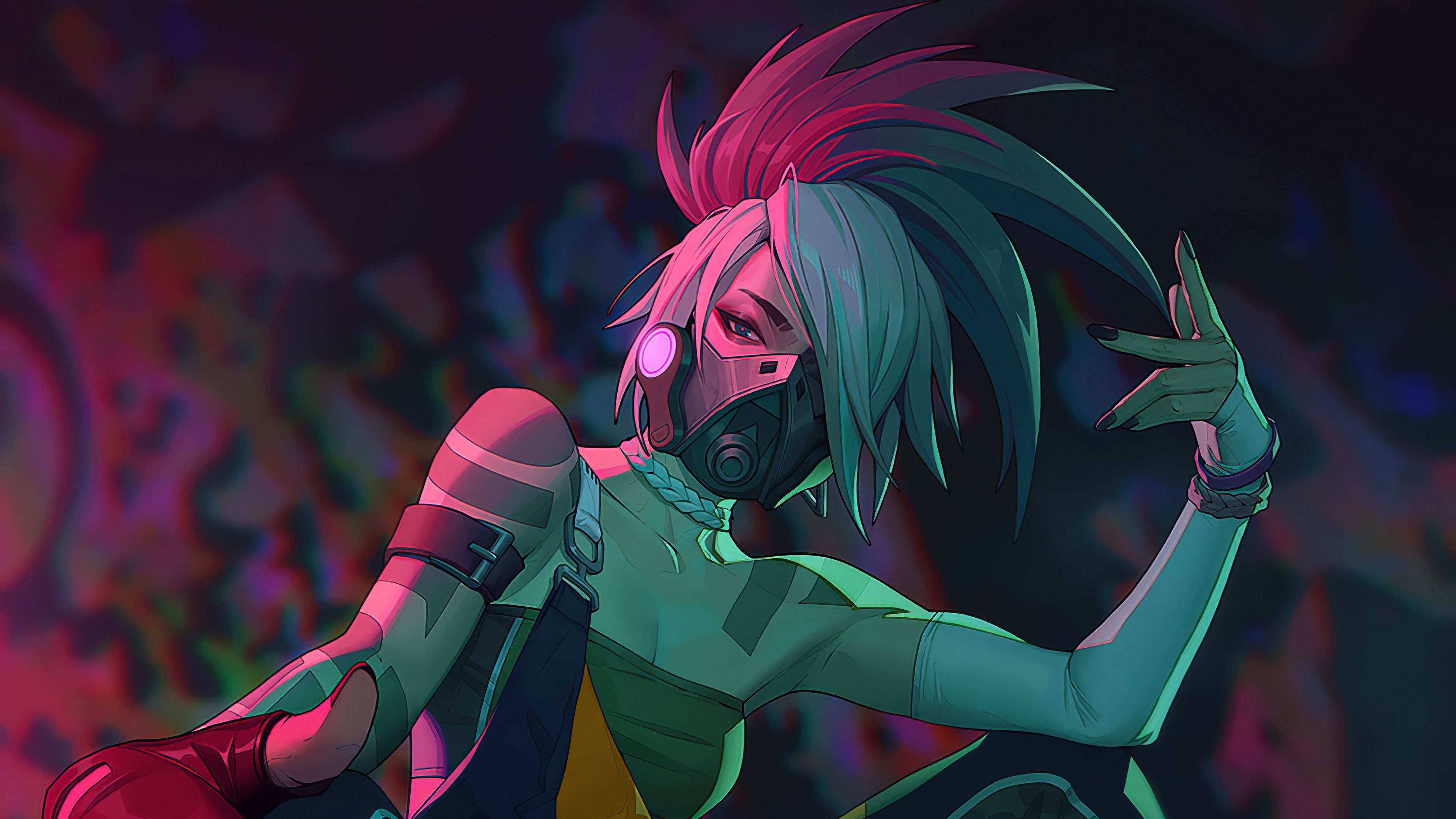 3840x2170 True Damage Akali Wallpaper Free True Damage Akali Background, Desktop