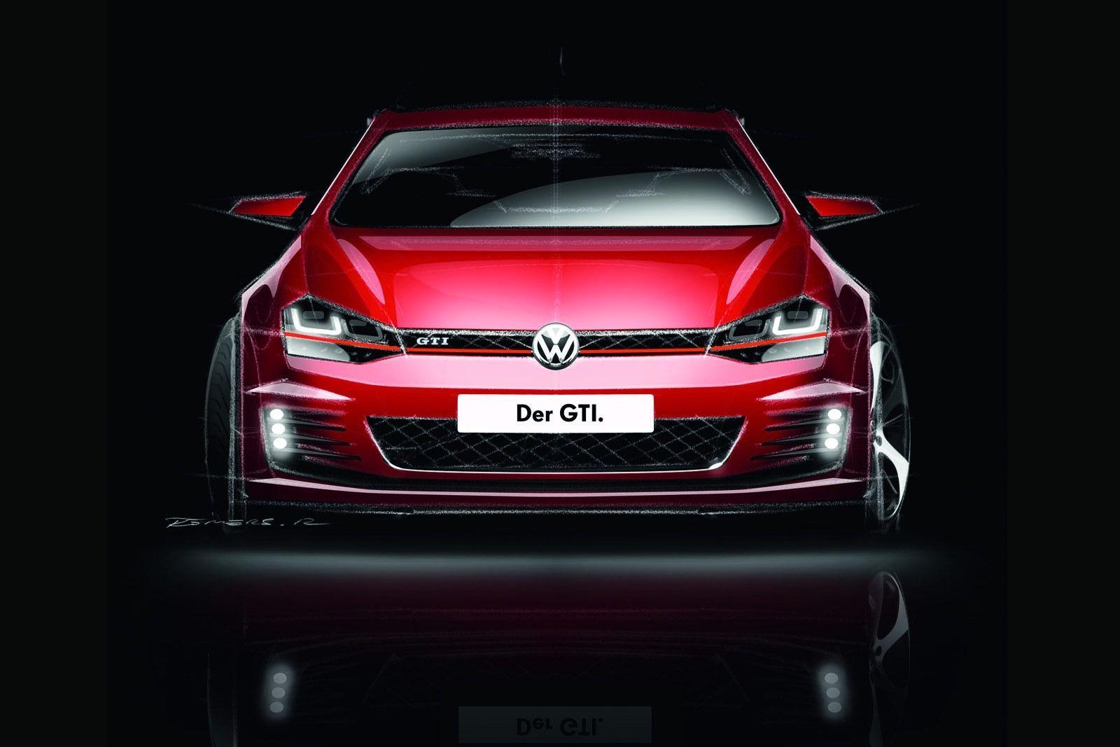 1600x1070 Volkswagen Golf GTI Mk7 wallpaper Power Girl, Desktop