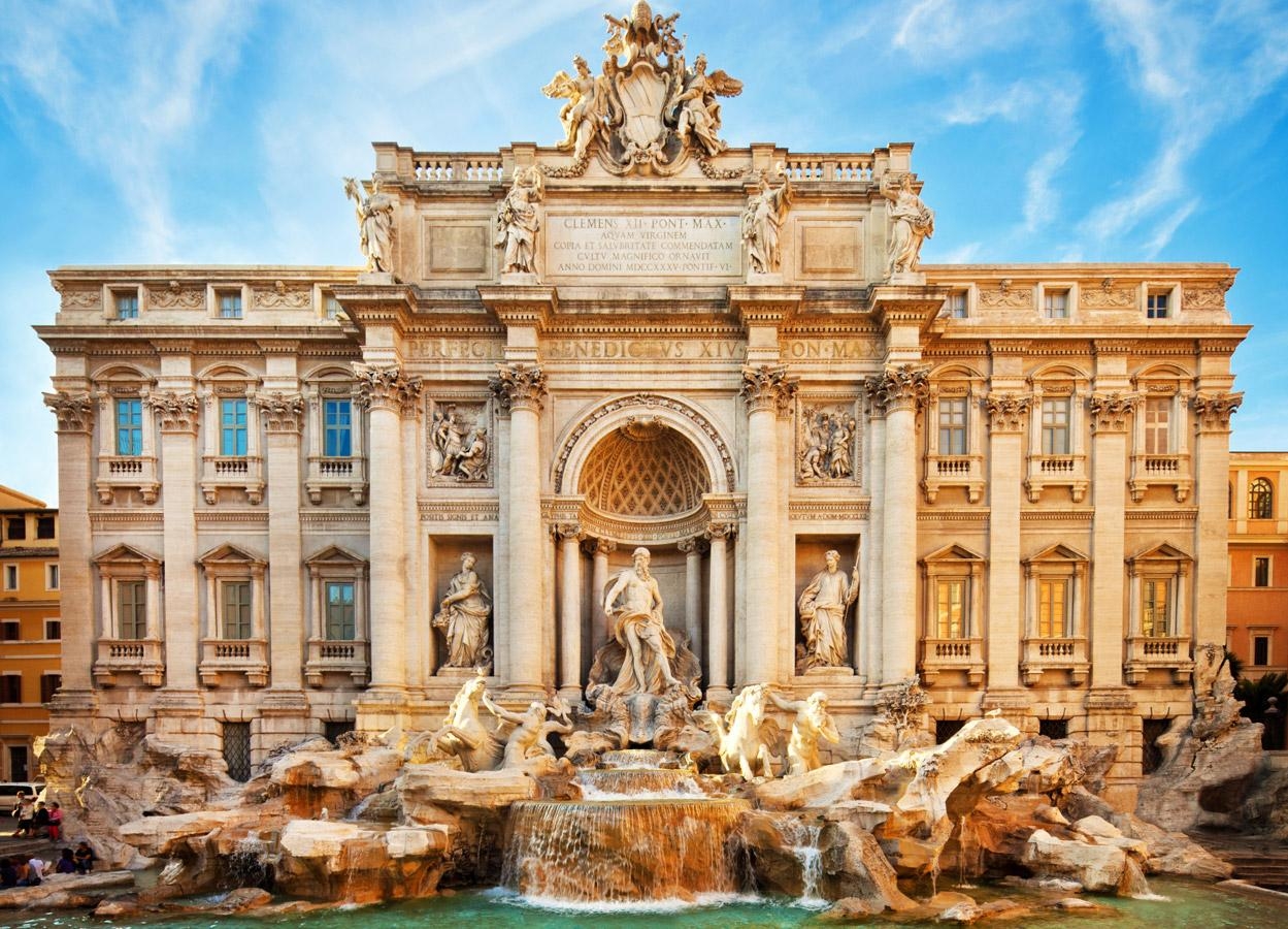 1250x900 Trevi Fountain Wallpaper 22 X 900, Desktop