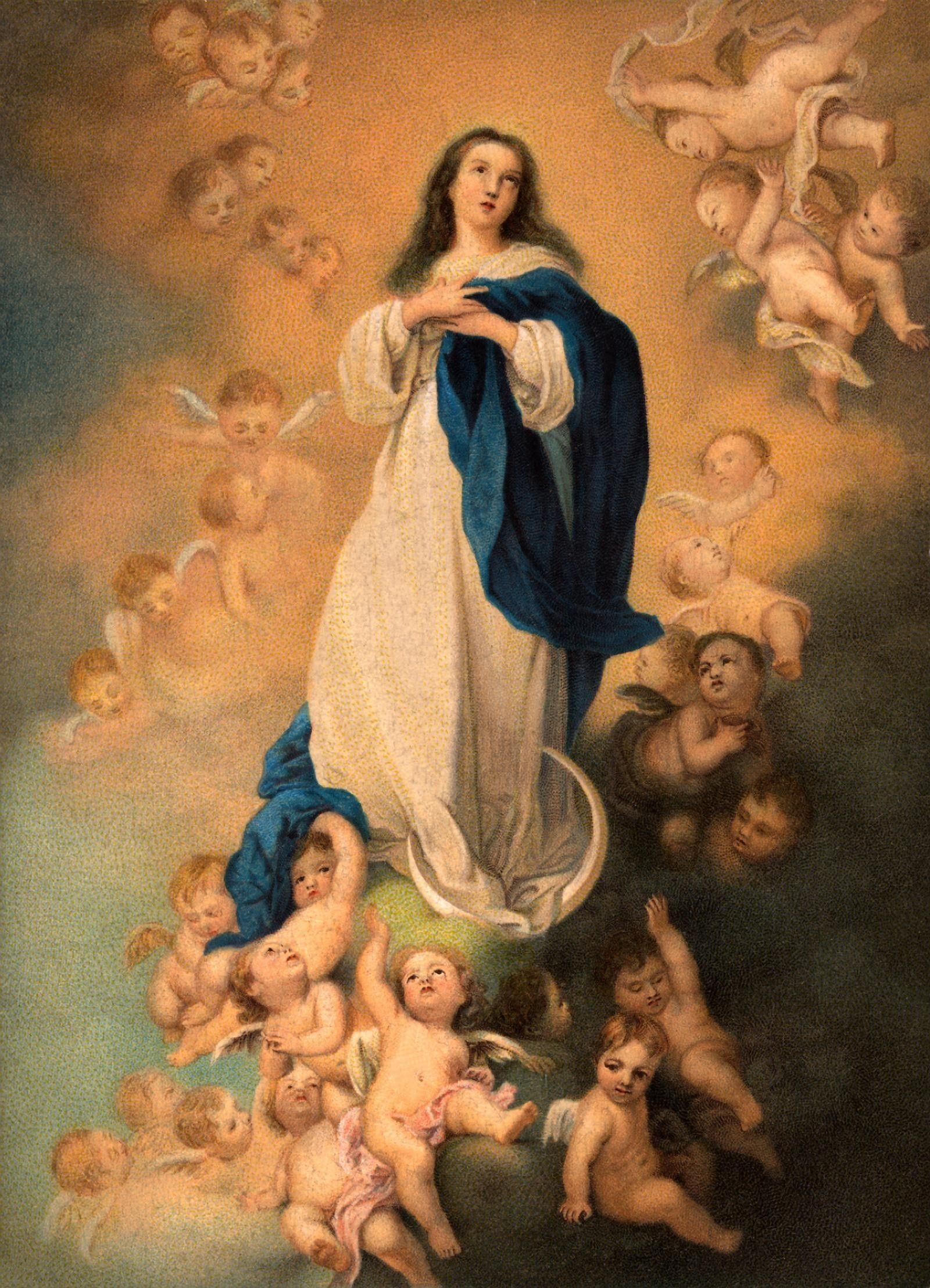 1600x2220 Blessed Virgin Mary Wallpaper, Phone