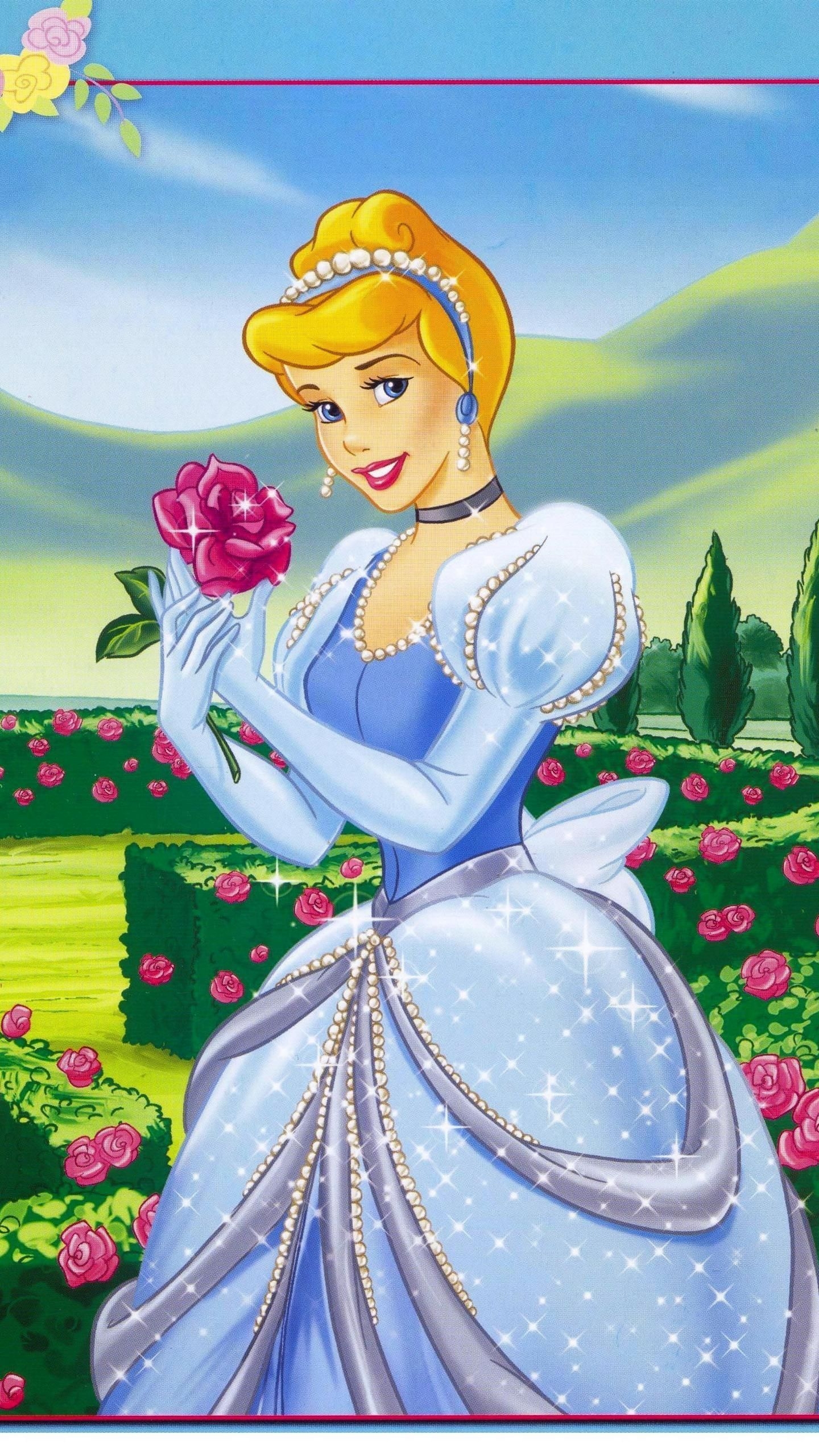 1440x2560 Free download Cinderella Disney Princess Wallpaper HD iPhone, Phone