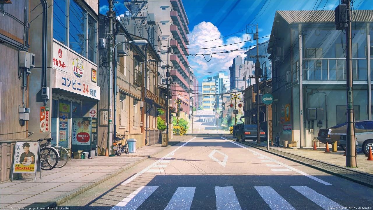 1280x720 Hiyajo Astuko - まわれ まわれ(Maware Maware) japanese city pop, Desktop